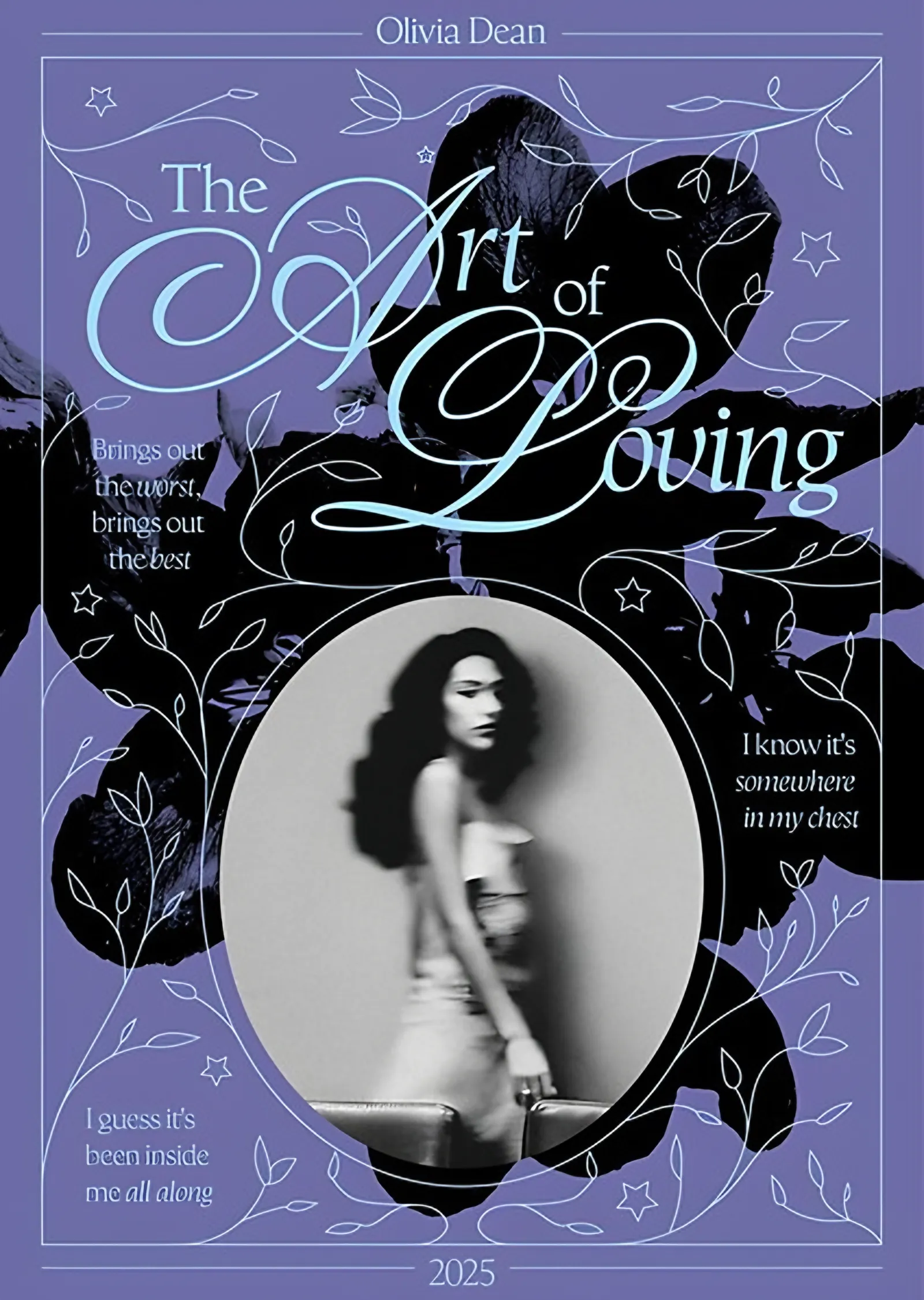 Olivia Dean - The Art of Loving Leylak metal tablo