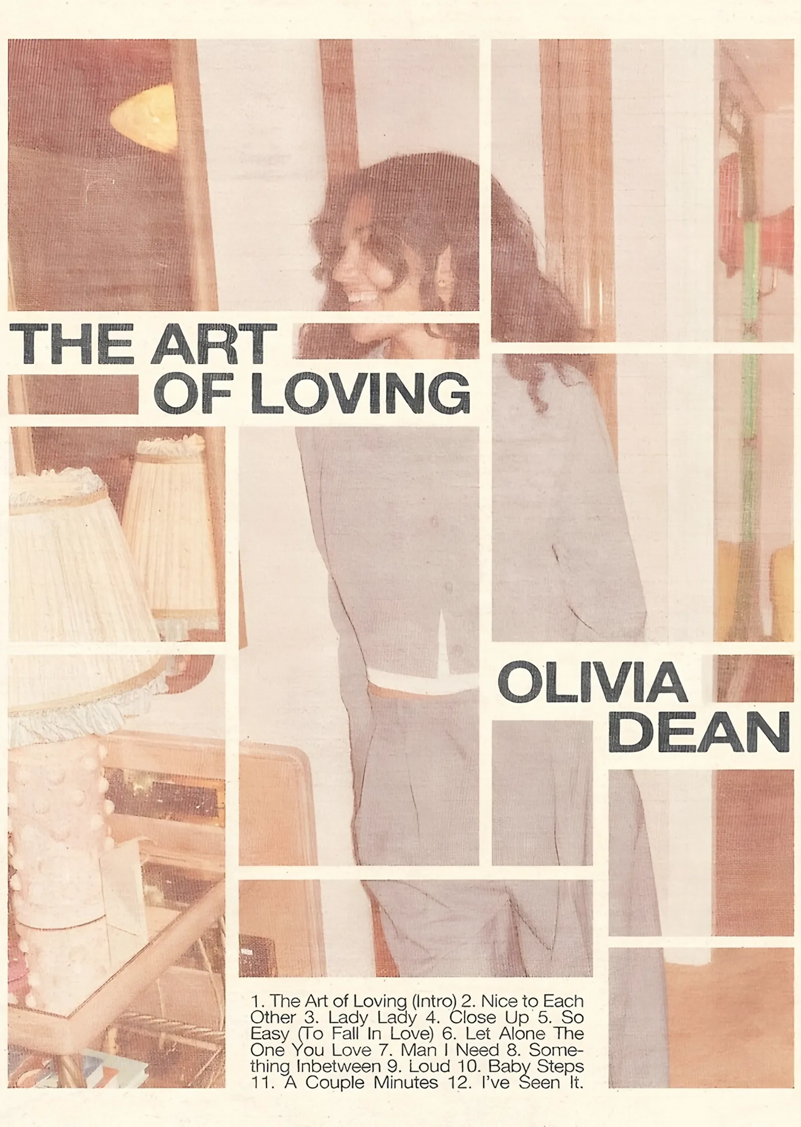 Olivia Dean - The Art of Loving Şarkı Listesi metal tablo