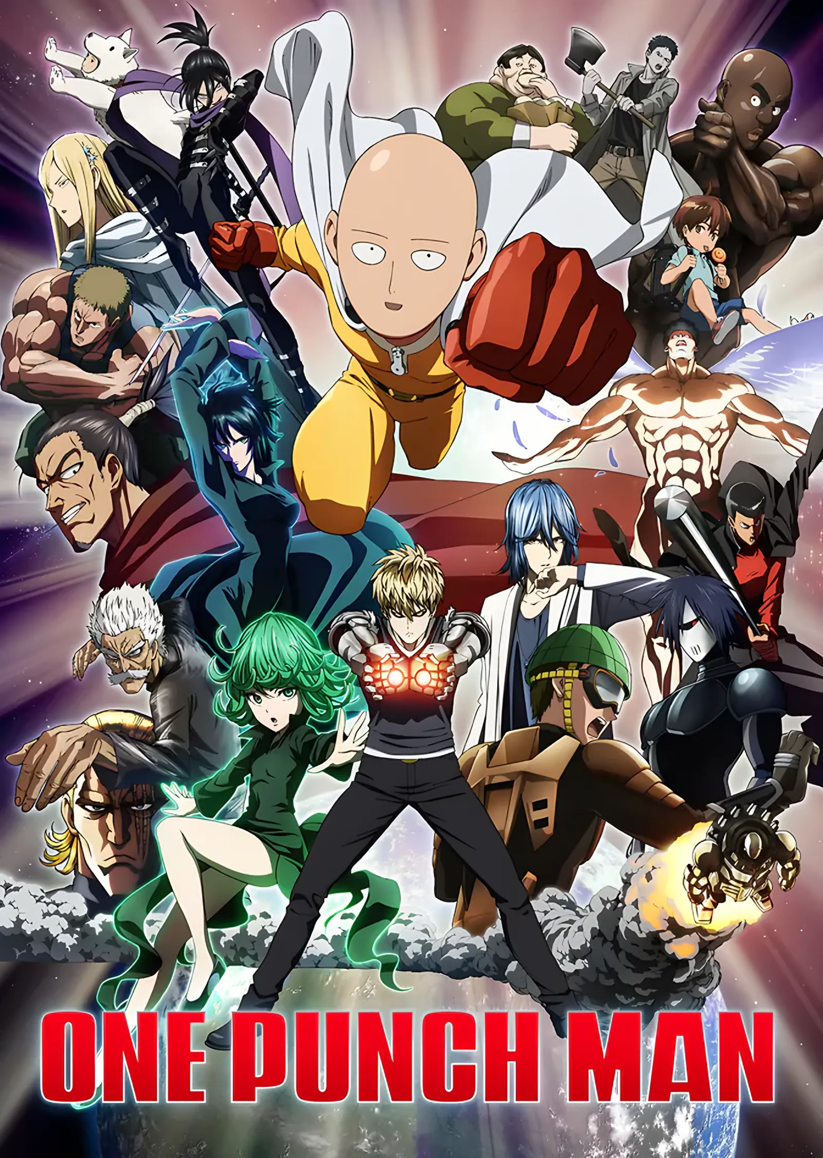 One-Punch Man: S Sınıfı Kahramanlar Toplanıyor metal tablo