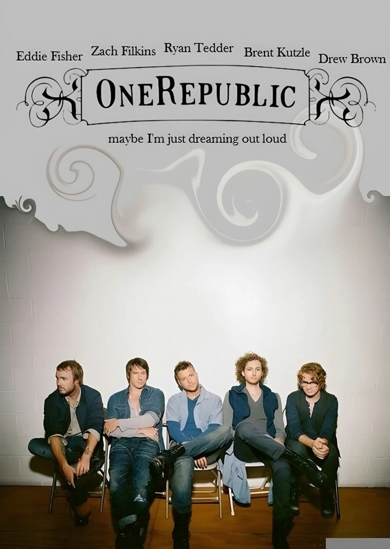 OneRepublic - Bank Üstünde metal tablo