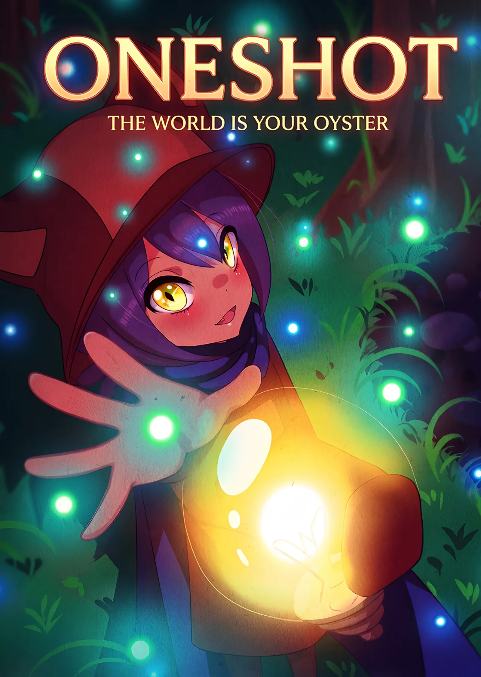 OneShot: Avuçtaki Işık ve Niko metal tablo