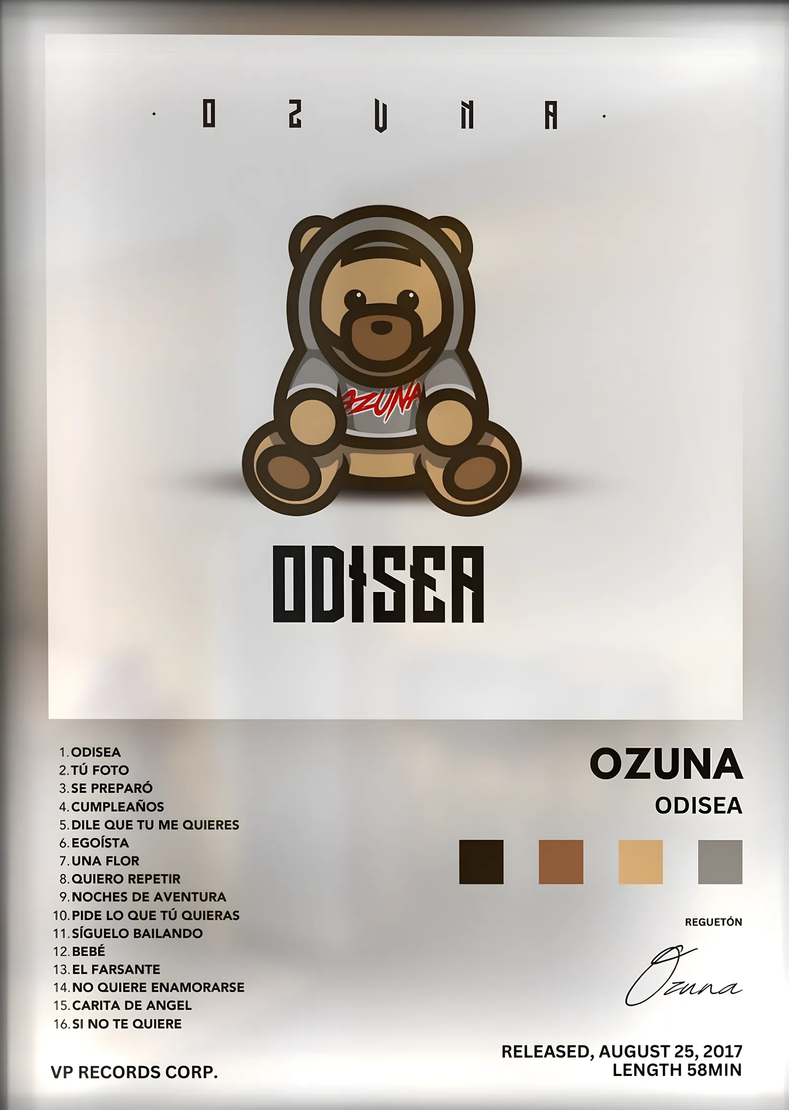 Ozuna: Odisea metal tablo
