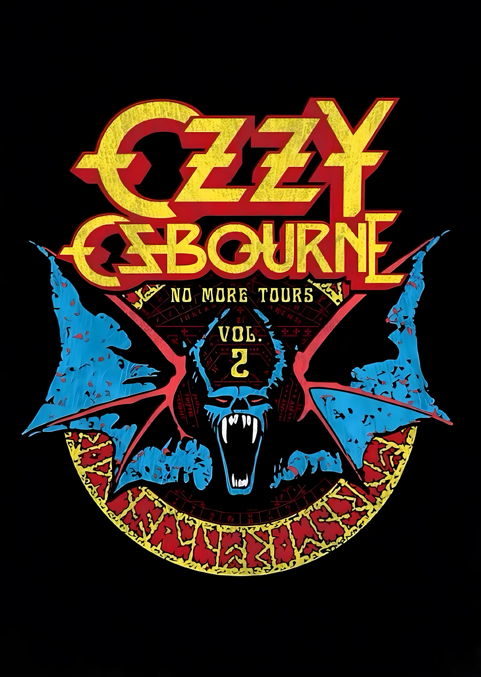 Ozzy Osbourne: No More Tours Vol. 2 metal tablo