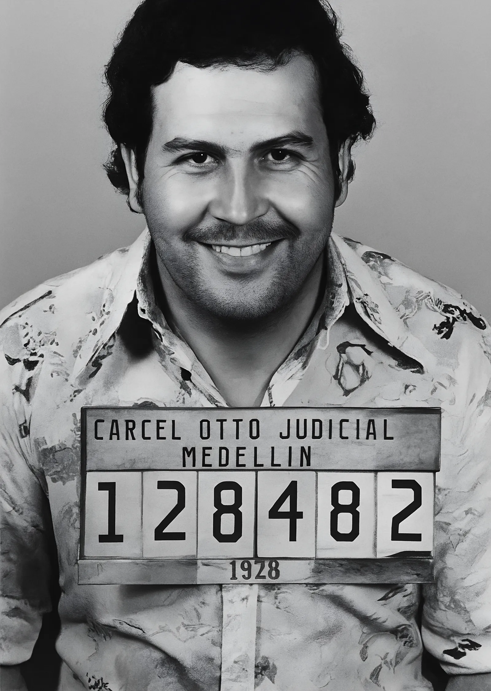 Pablo Escobar - Medellín Künyesi metal tablo