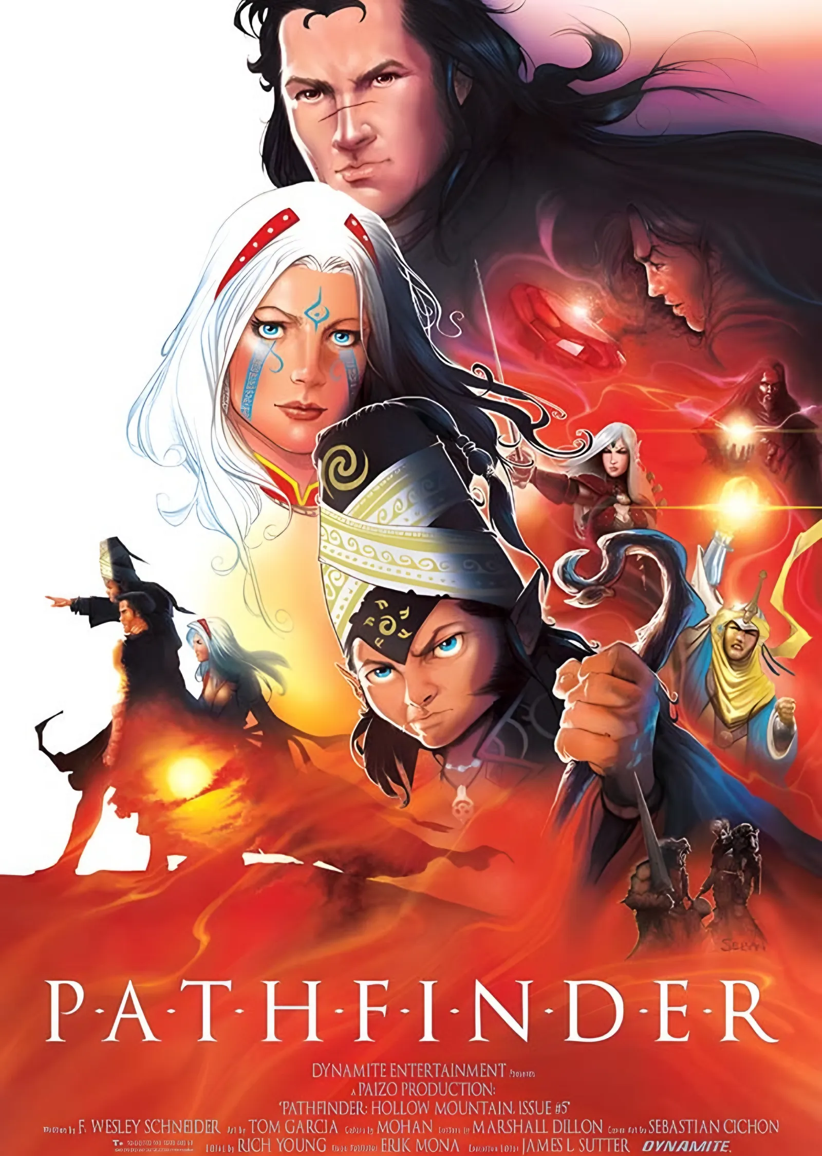 Pathfinder - Kızıl Kadro metal tablo