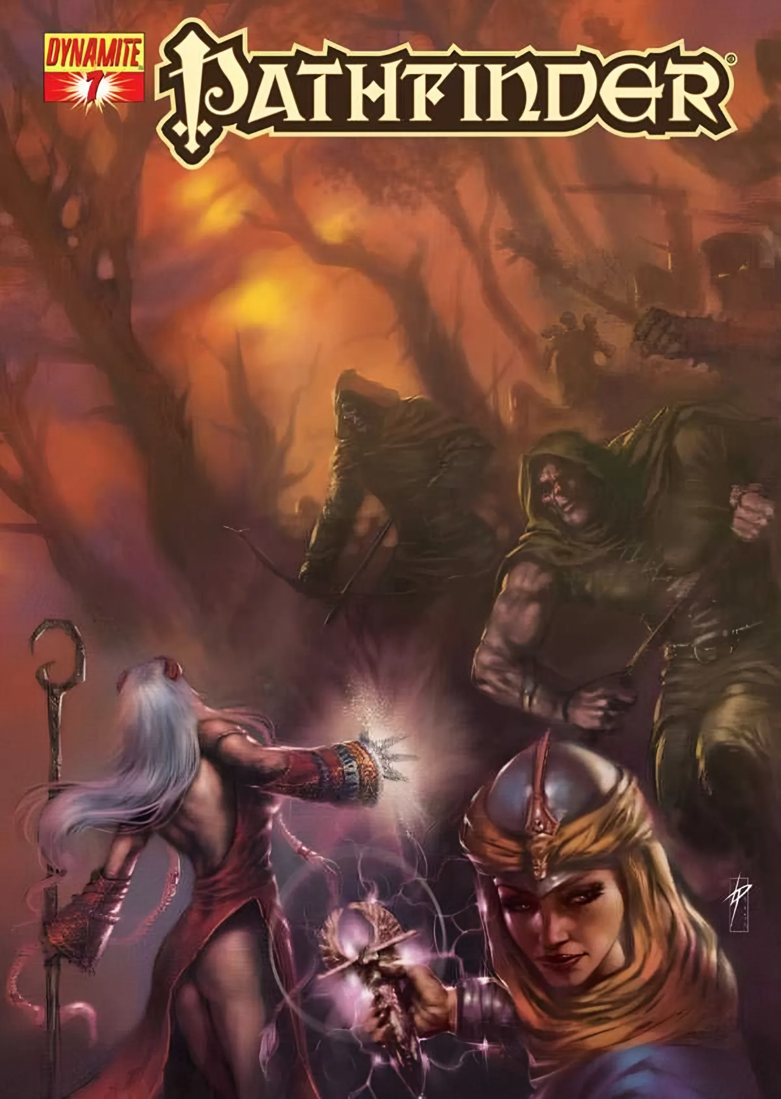Pathfinder - Mağara Savaşı metal tablo