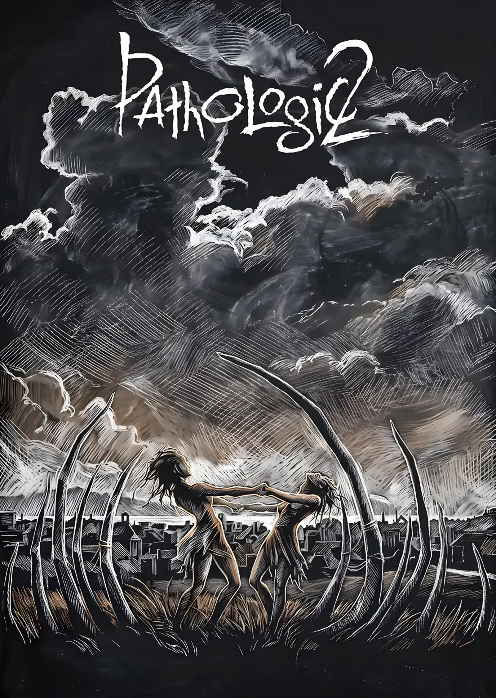 Pathologic 2: Fırtınalı Gökte Kaburga Yapısı metal tablo