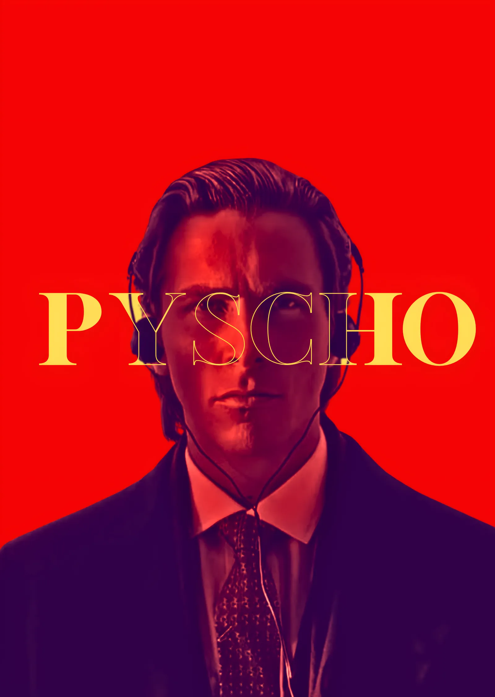 Patrick Bateman - American Psycho metal tablo