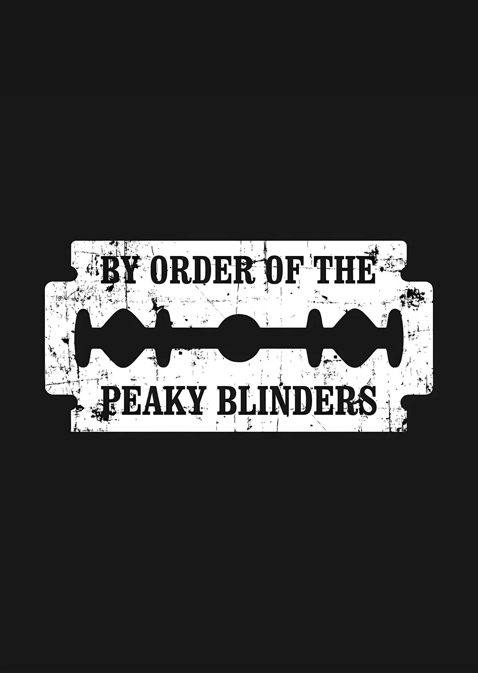 Peaky Blinders - Jilet Amblemi metal tablo