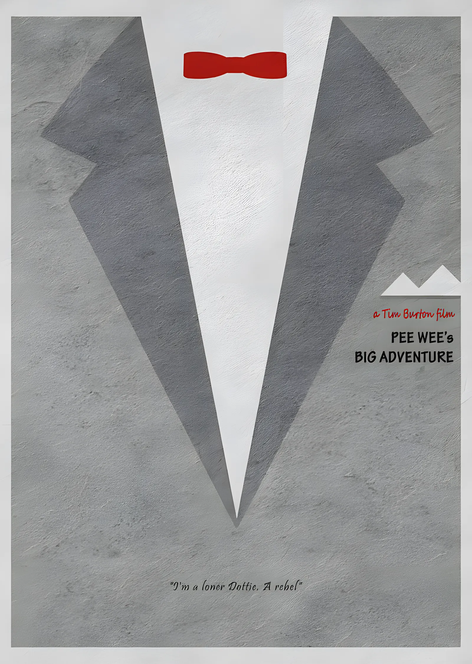 Pee-wee's Big Adventure metal tablo