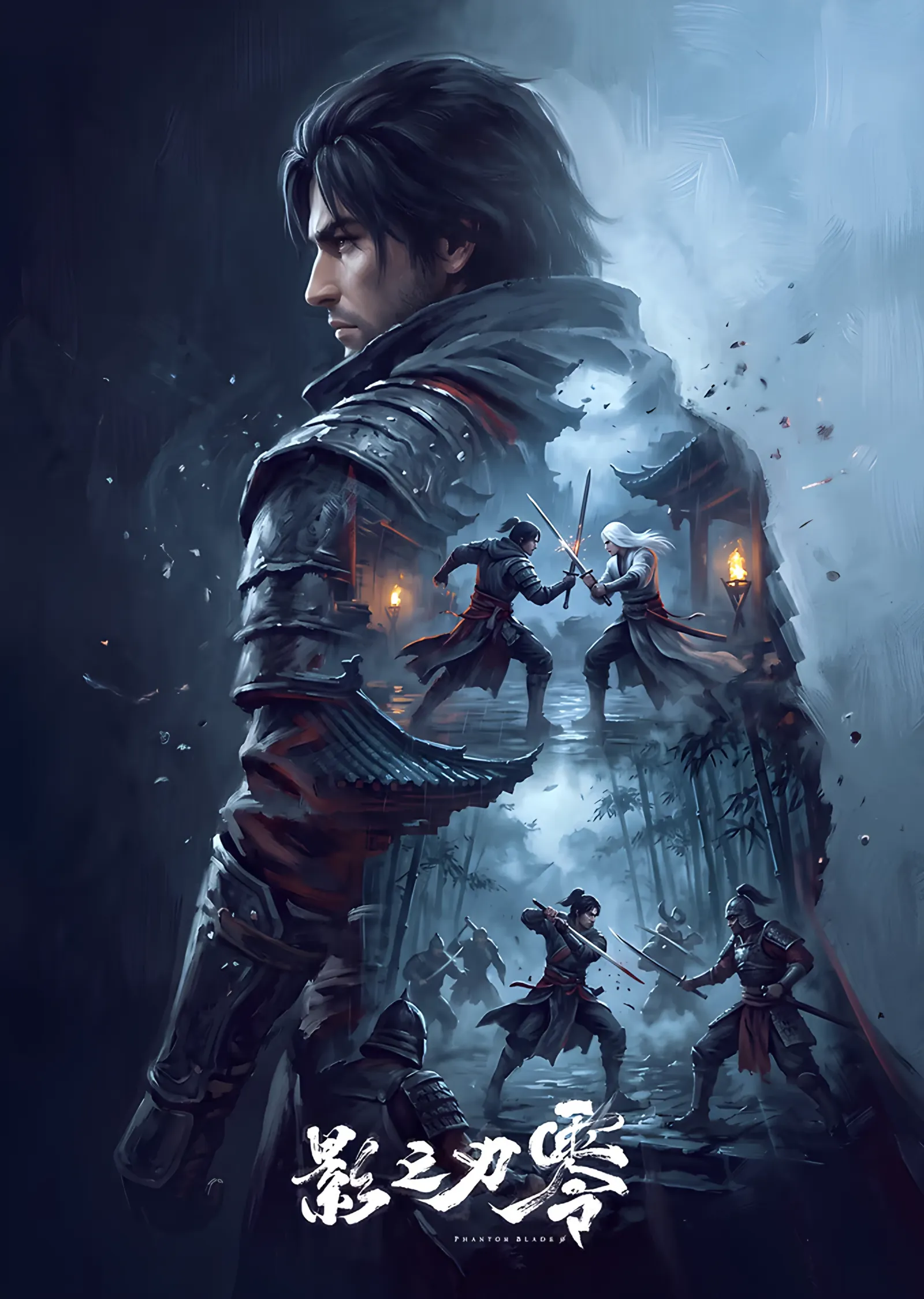 Phantom Blade Zero: Sisli Manzarada Kılıç Ustası metal tablo