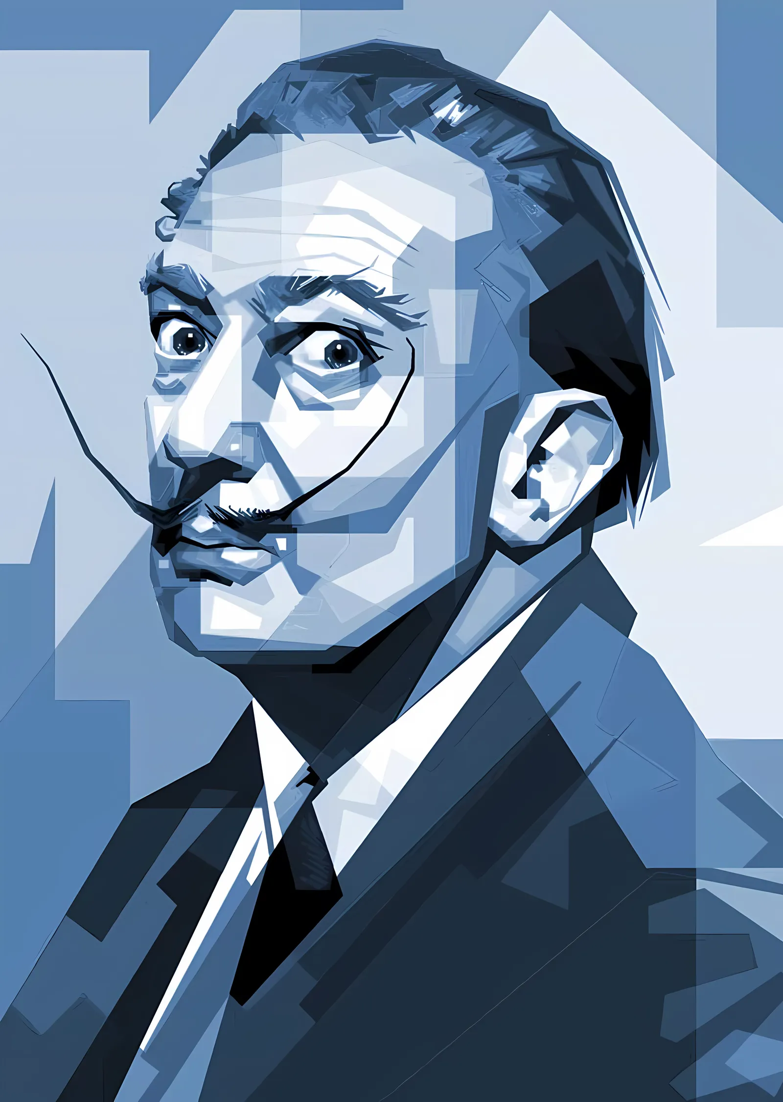 Salvador Dalí metal tablo