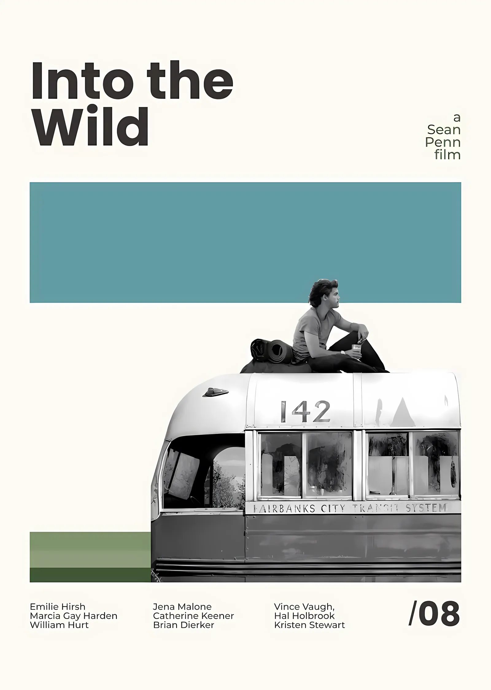 Into the Wild metal tablo