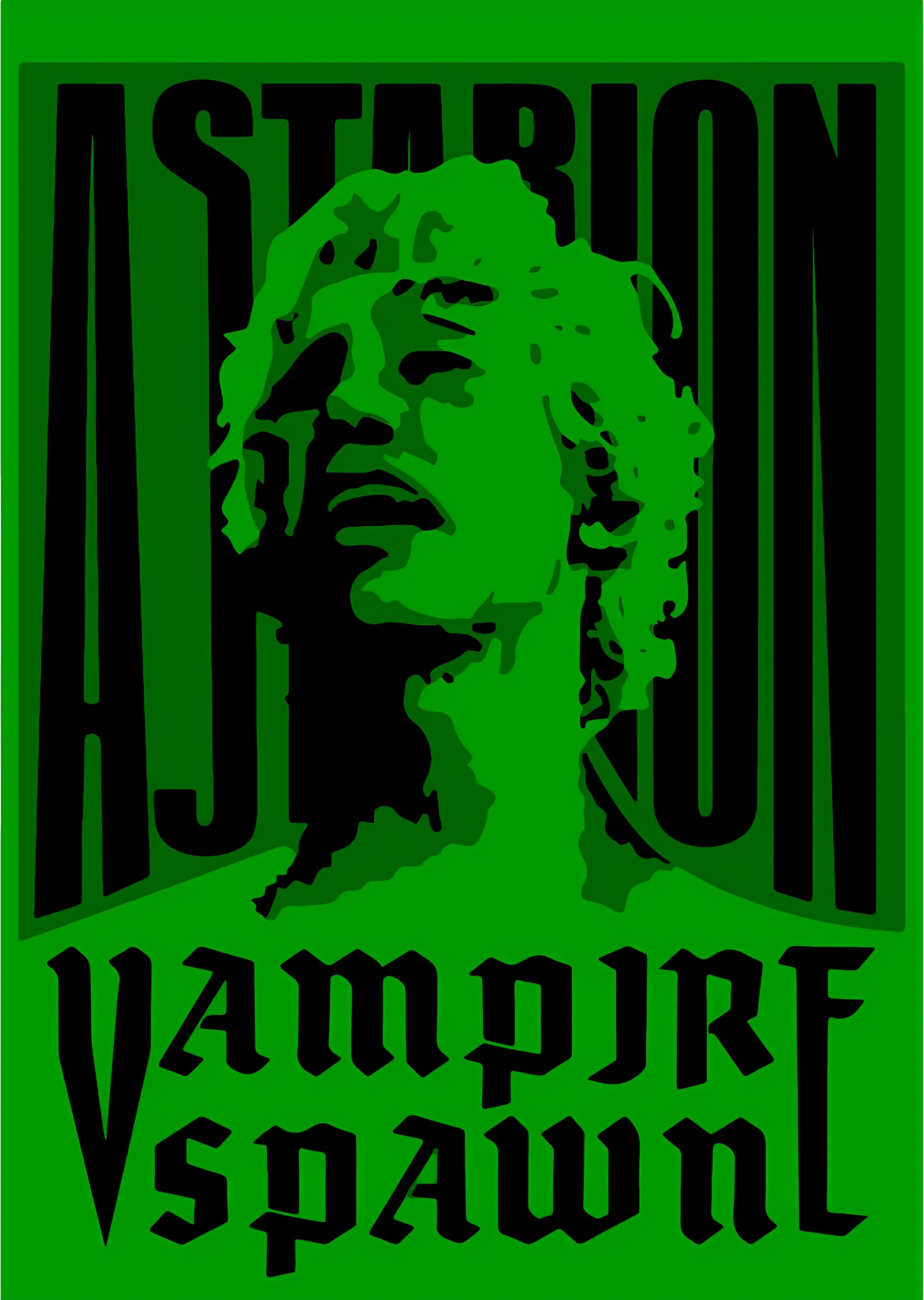 Baldur's Gate 3 Astarion: Vampire Spawn metal tablo