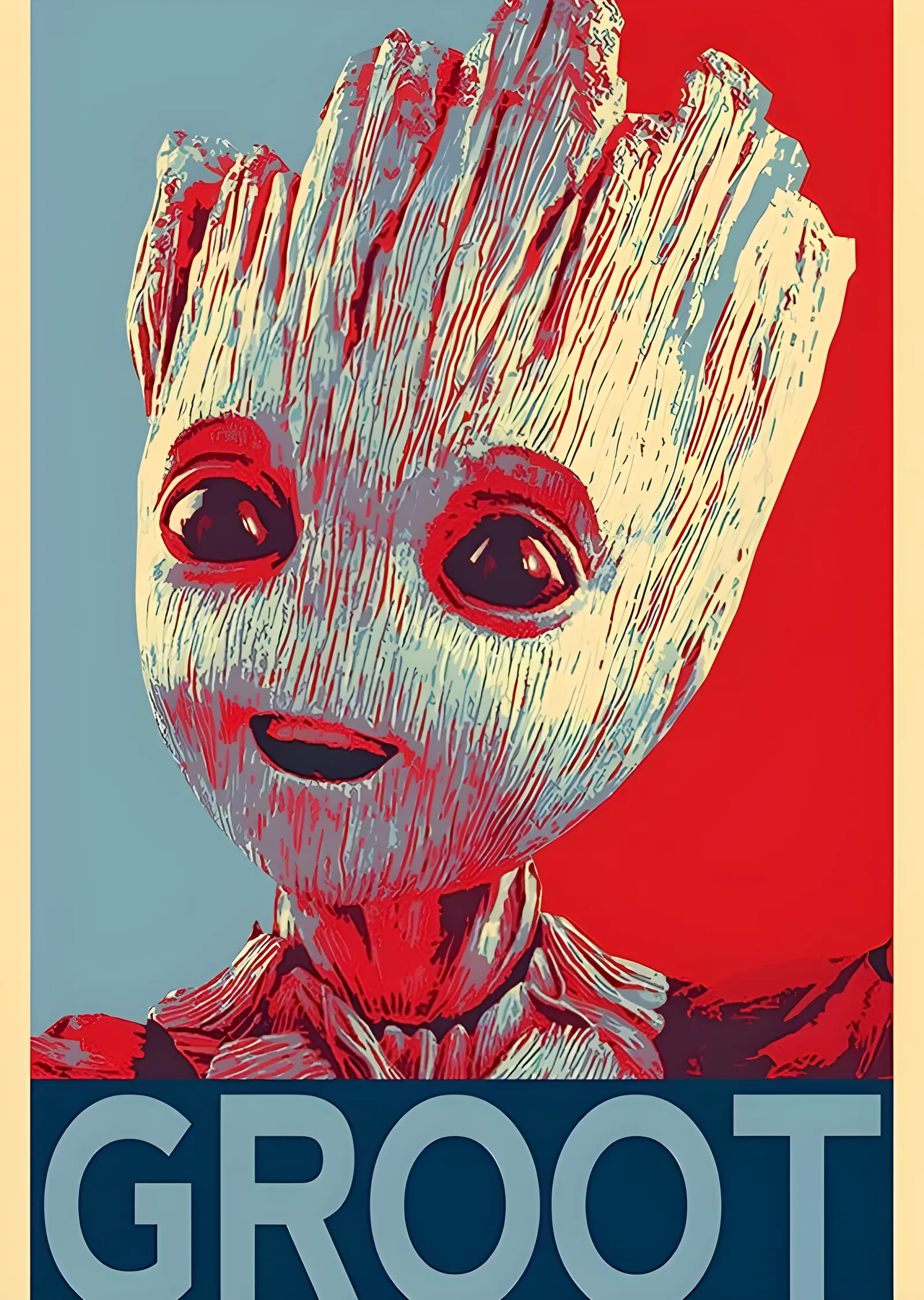 Guardians of the Galaxy: Groot metal tablo