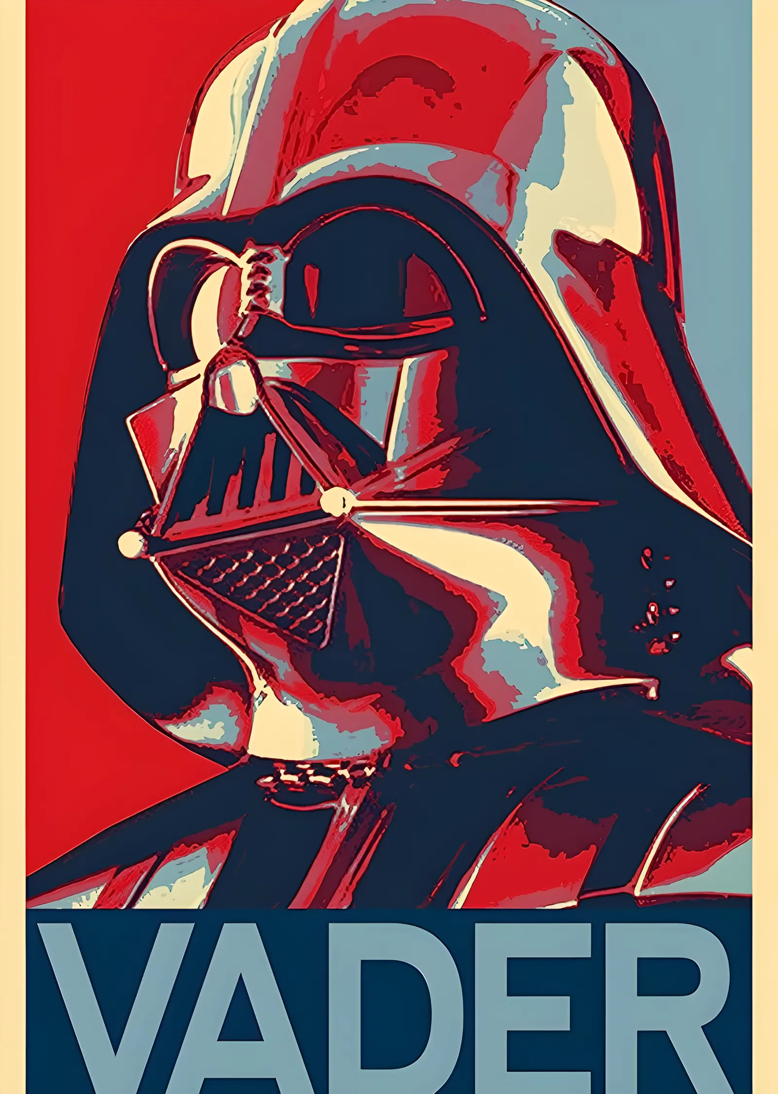 Star Wars: Vader metal tablo