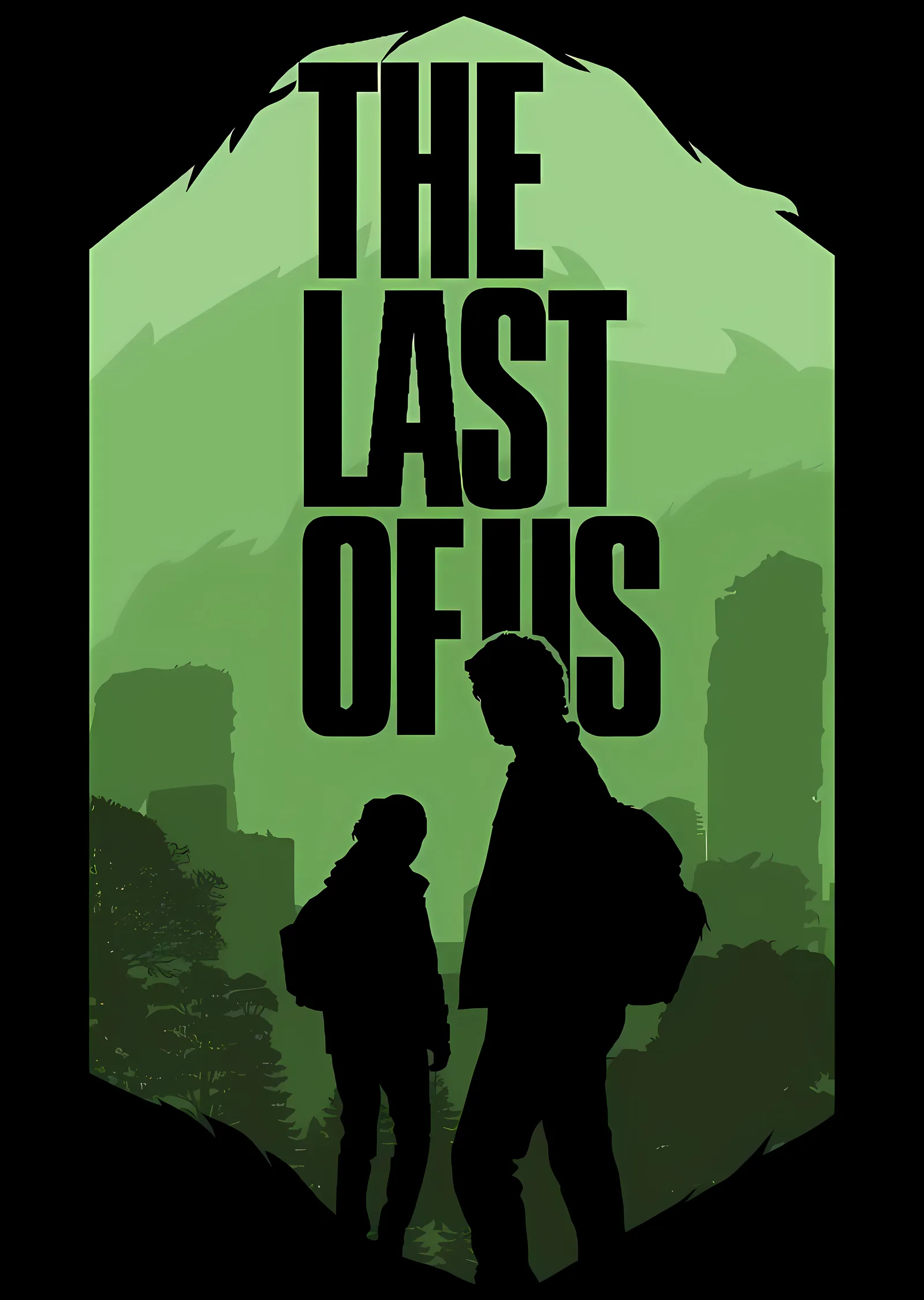 The Last of Us: Yıkımın İzleri metal tablo