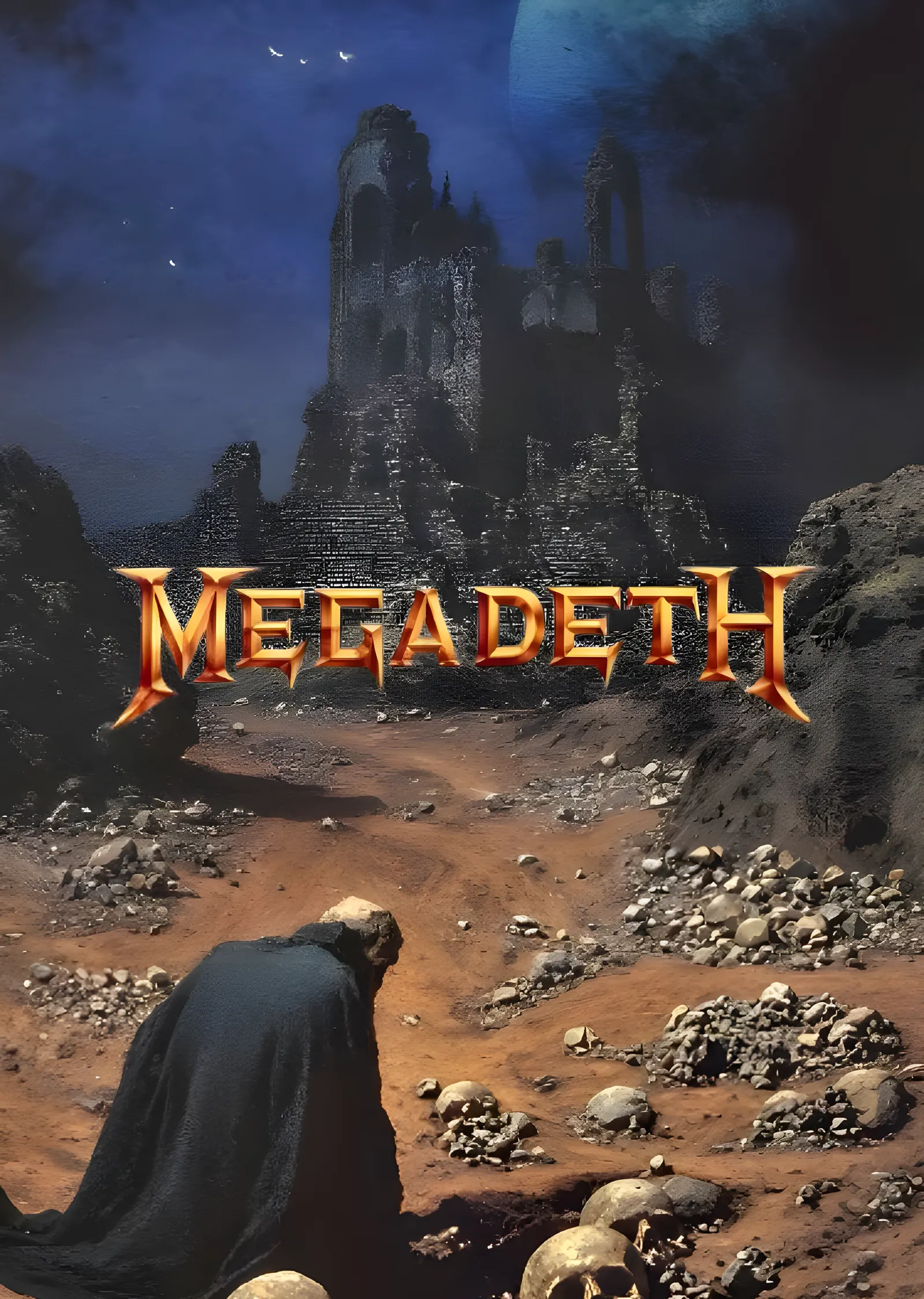 Megadeth: Kemikler Diyarı metal tablo