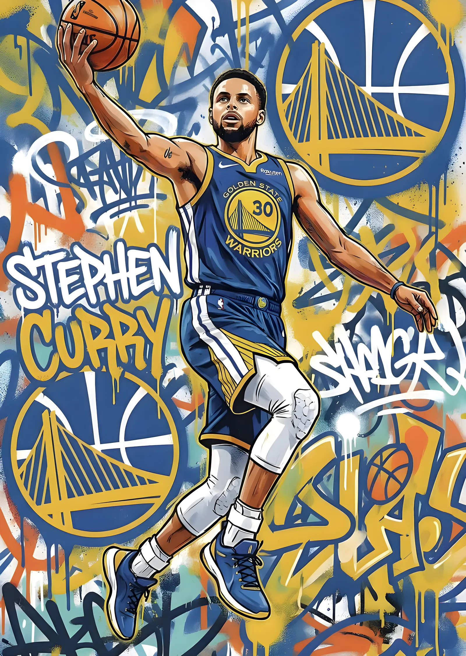 Stephen Curry: Sokakların Yıldızı metal tablo