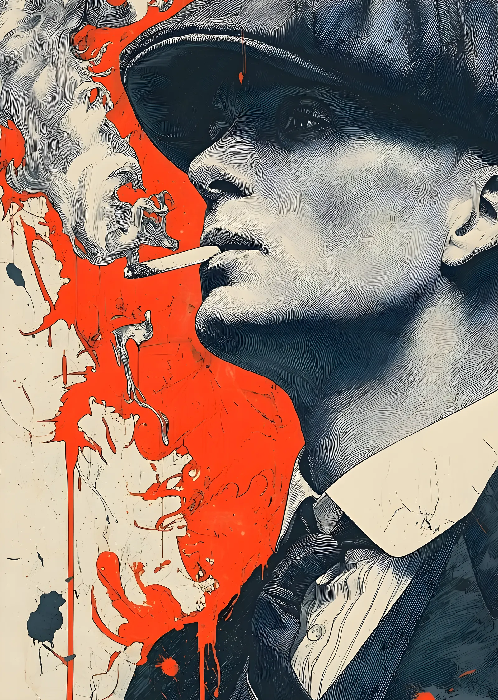 Peaky Blinders: Tommy Shelby metal tablo