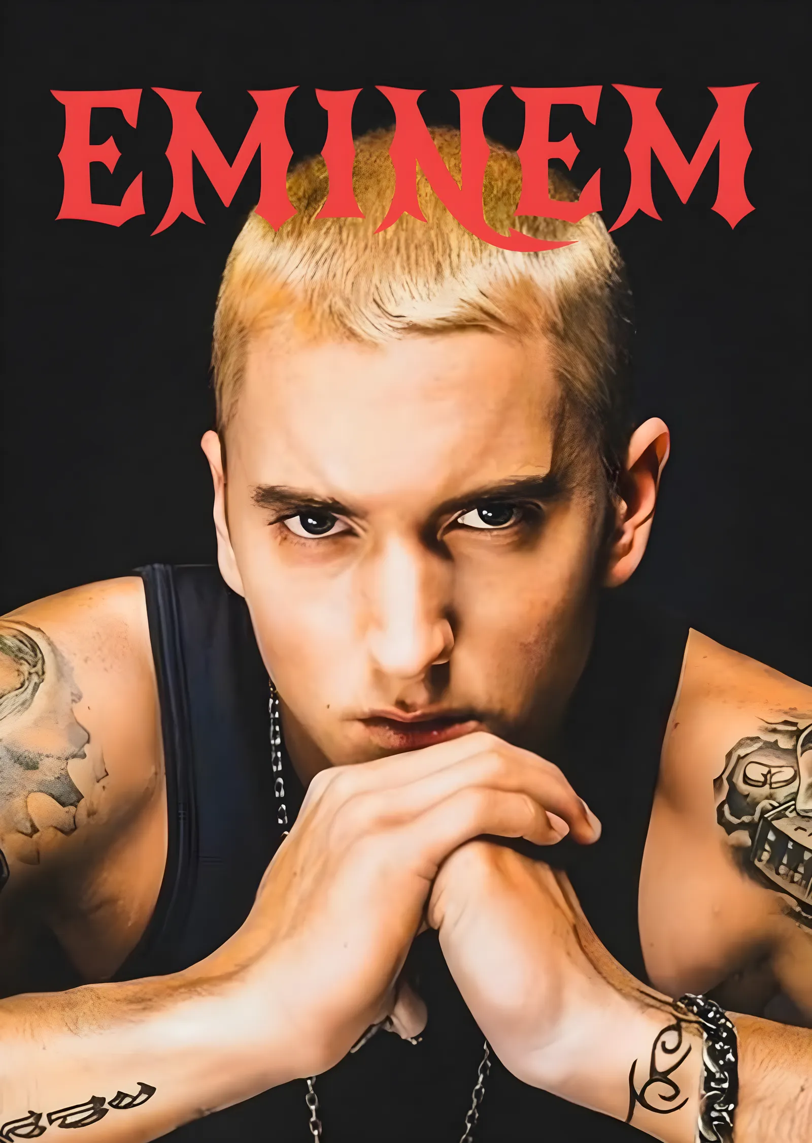 Eminem: Tattooed Icon metal tablo