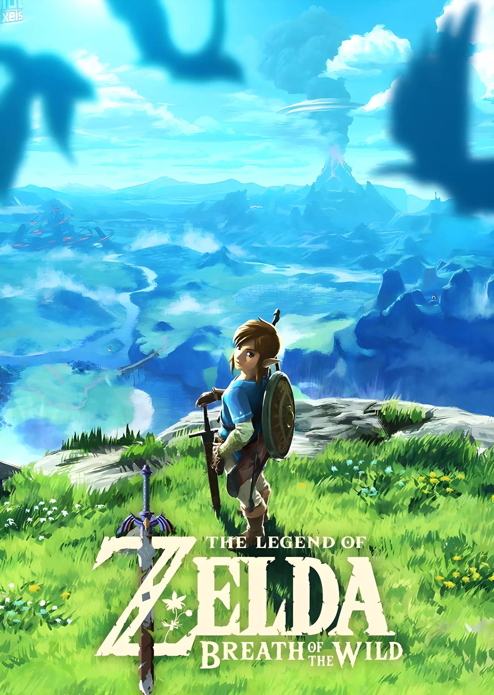Zelda: Breath of the Wild Vadi metal tablo