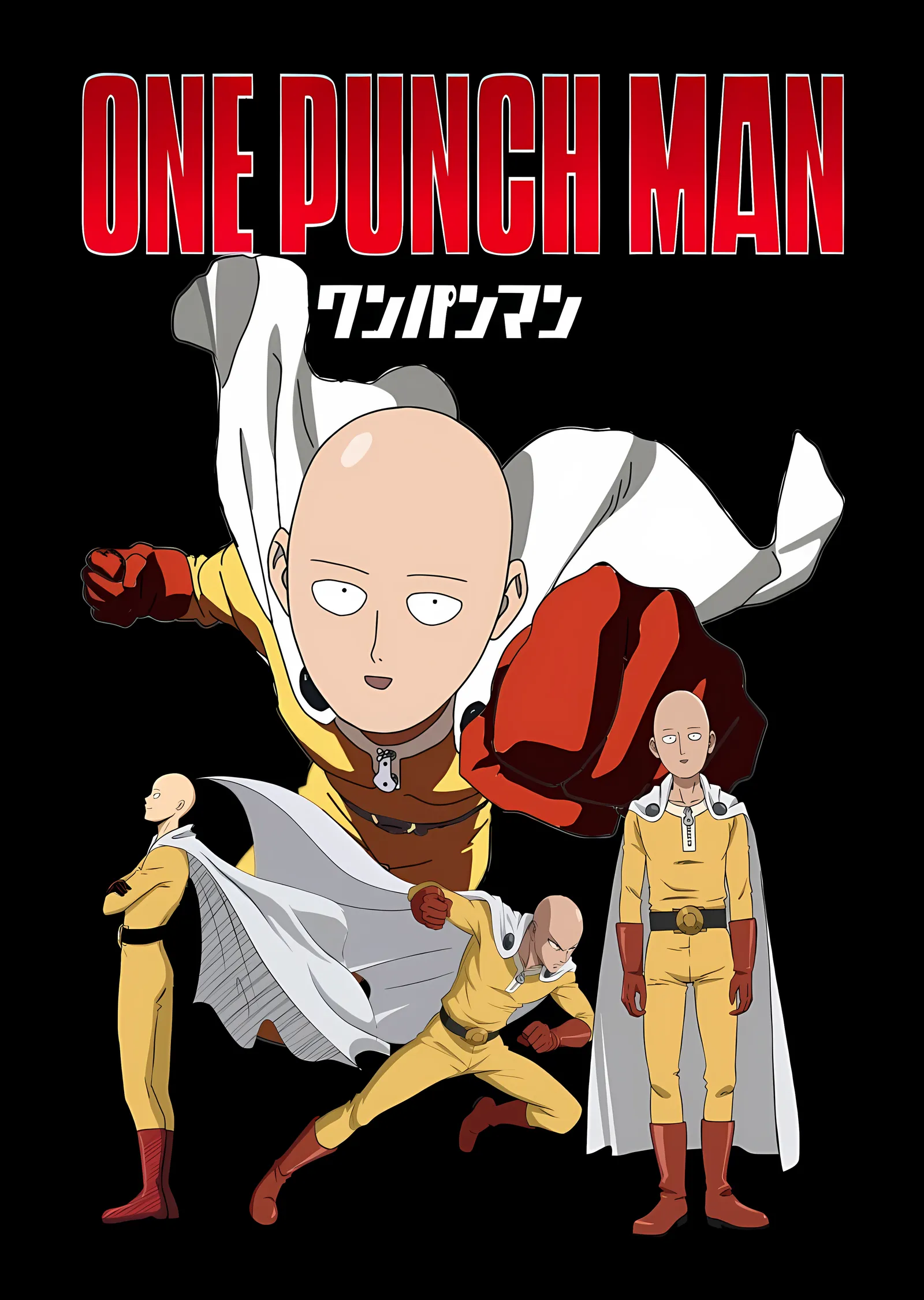 One Punch Man · Saitama metal tablo