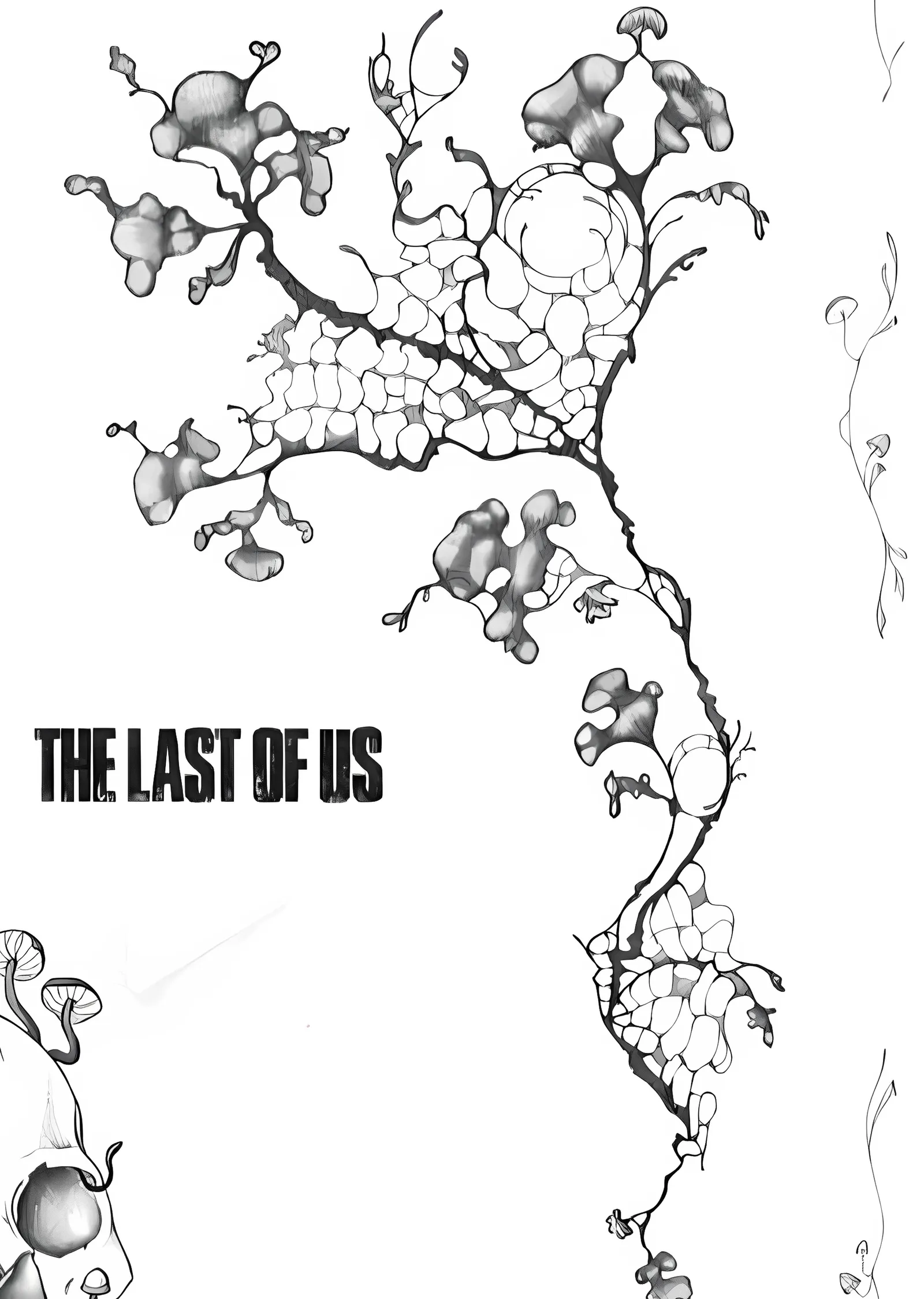 The Last of Us: Cordyceps metal tablo