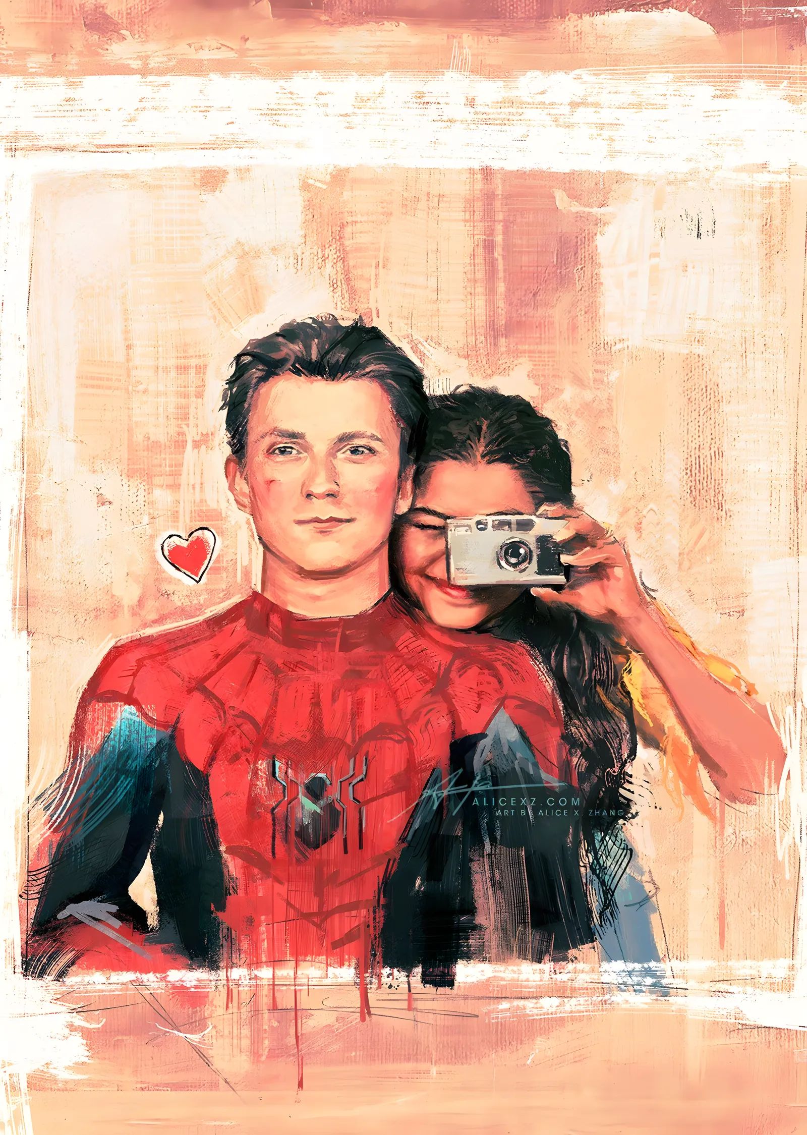 Spider-Man: Fotoğraf Karesi metal tablo