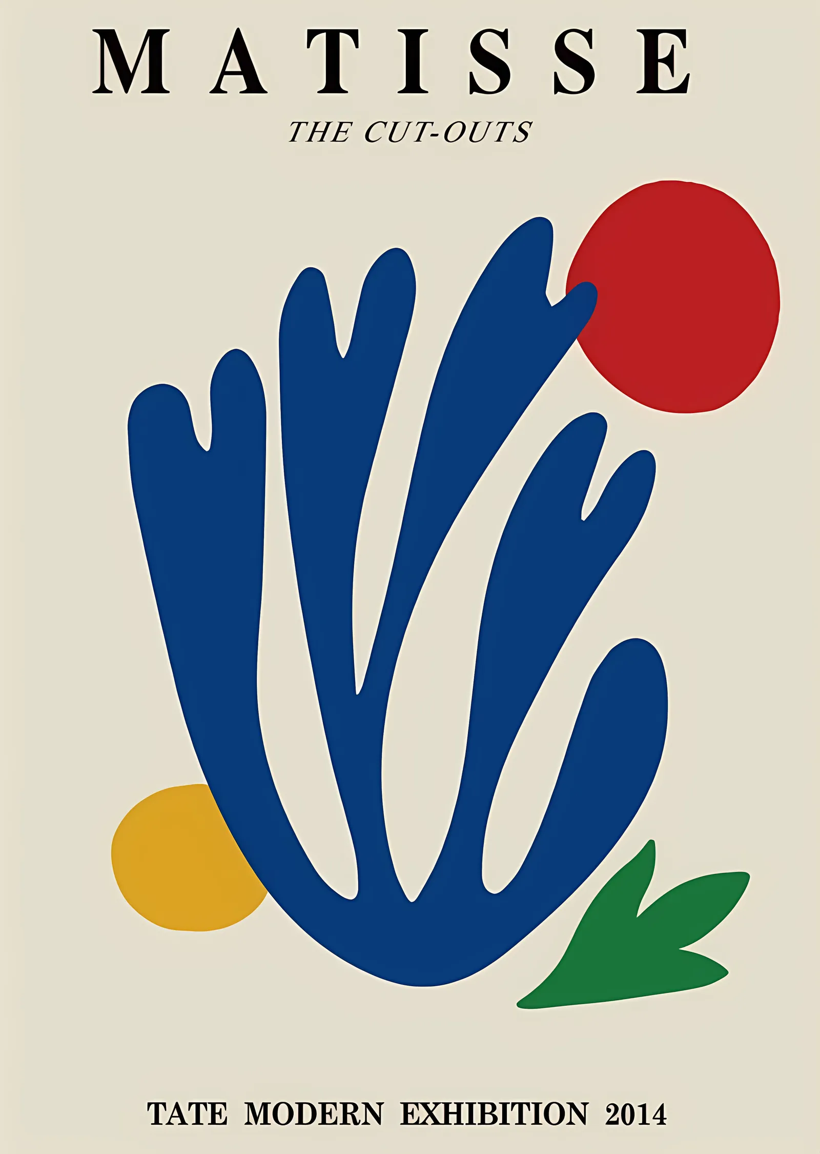 Matisse: Tate Modern Exhibition metal tablo