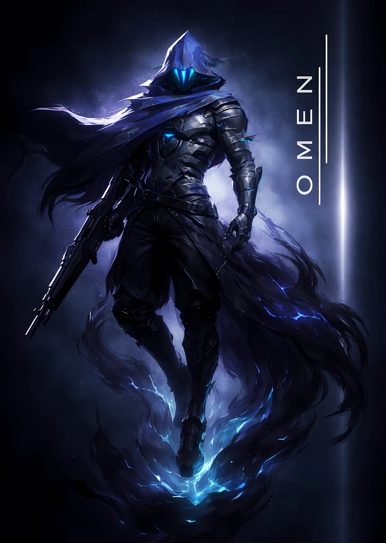 Omen metal tablo