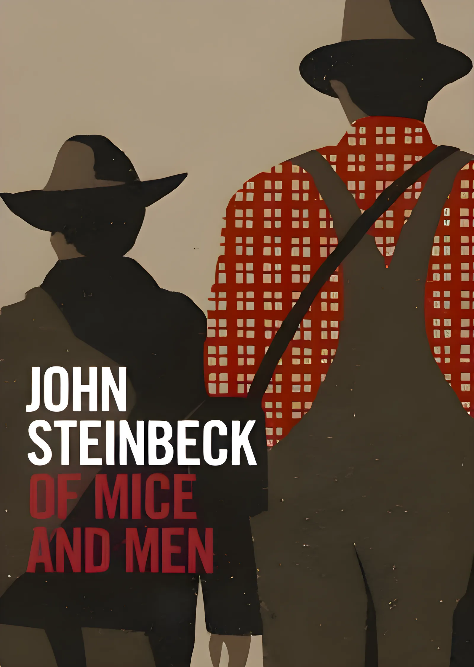 John Steinbeck: Fareler ve İnsanlar metal tablo