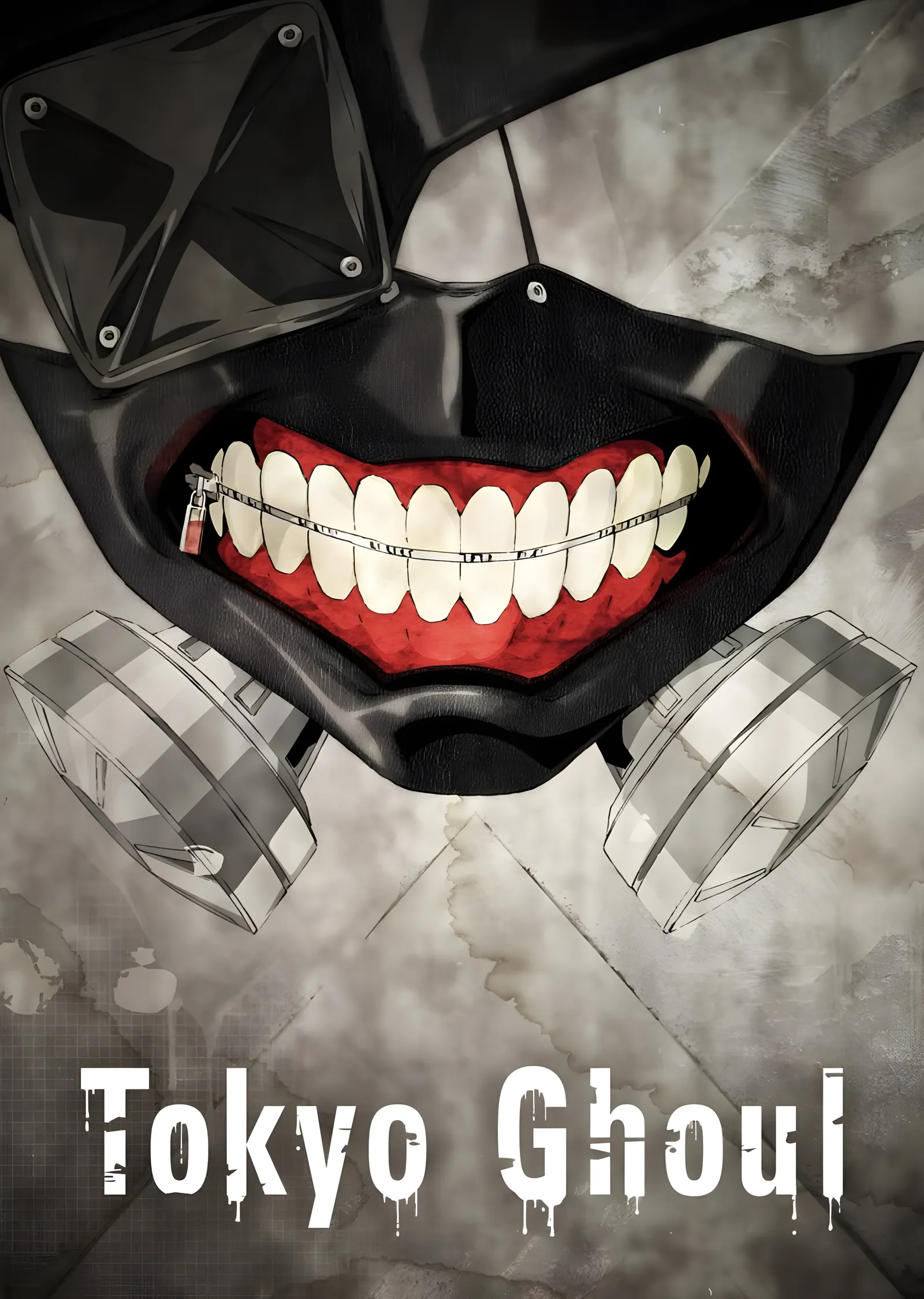 Tokyo Ghoul: Kaneki Maskesi metal tablo