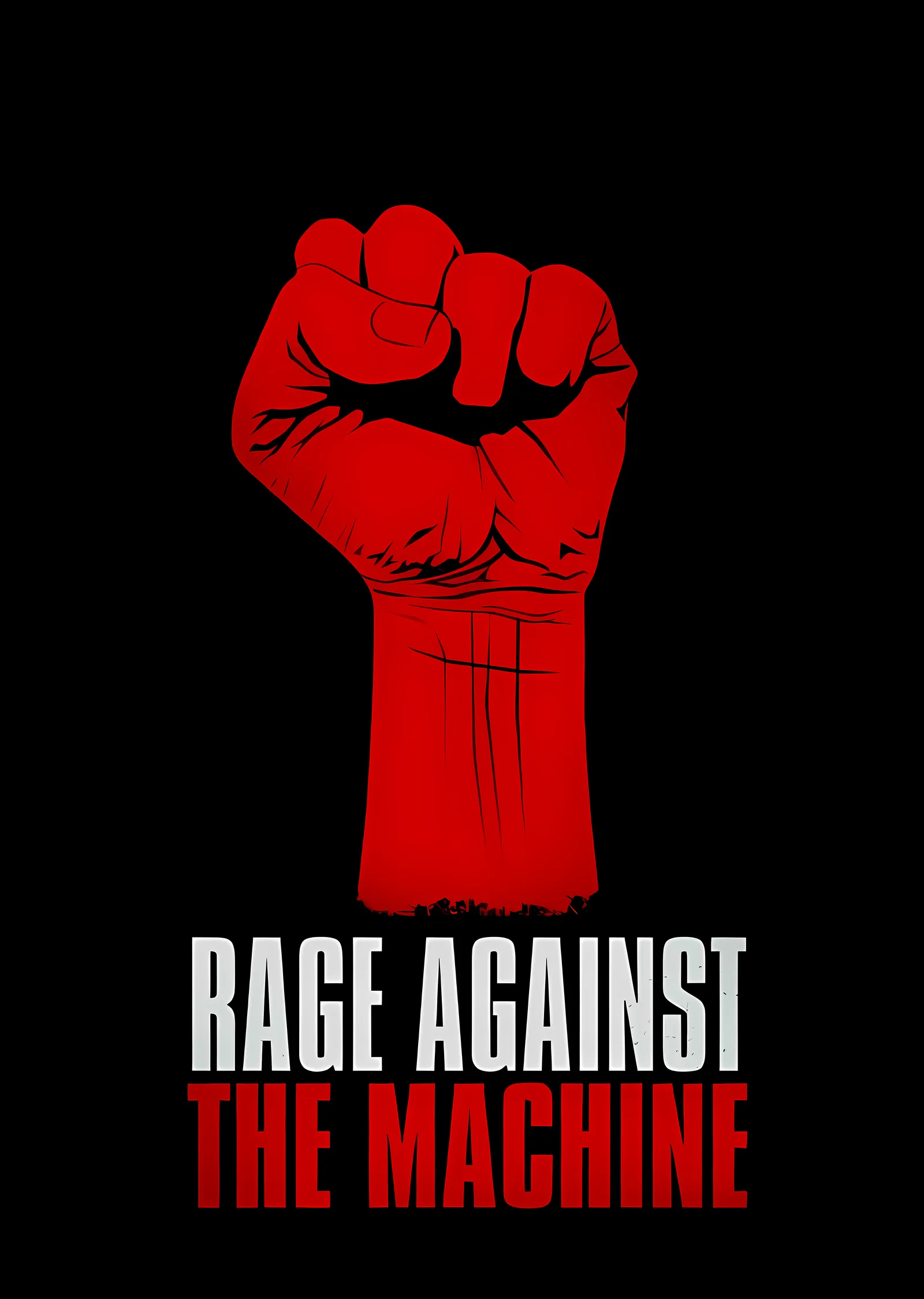 Rage Against The Machine: İsyanın Simgesi metal tablo