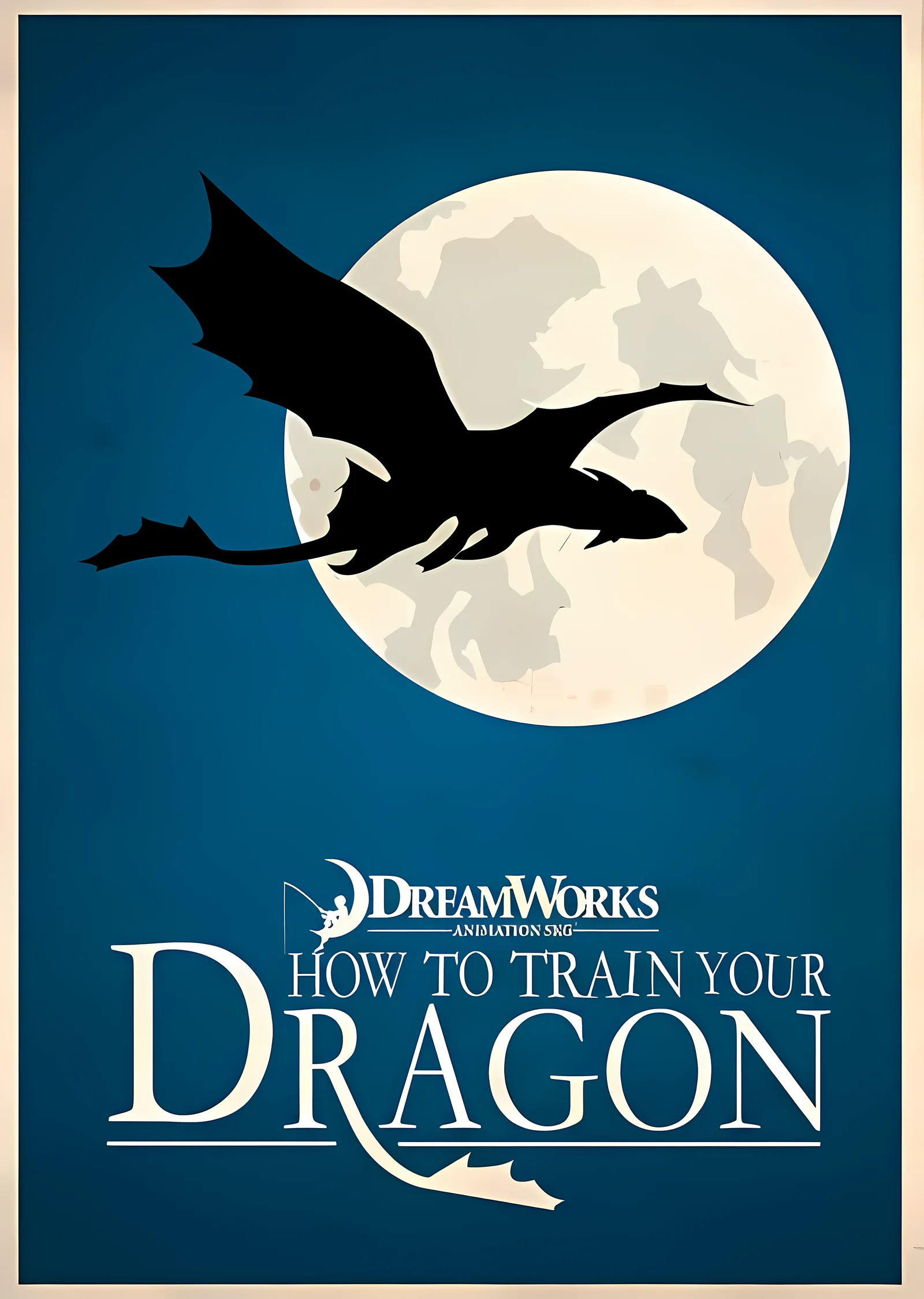 How to Train Your Dragon: Gece Uçuşu metal tablo