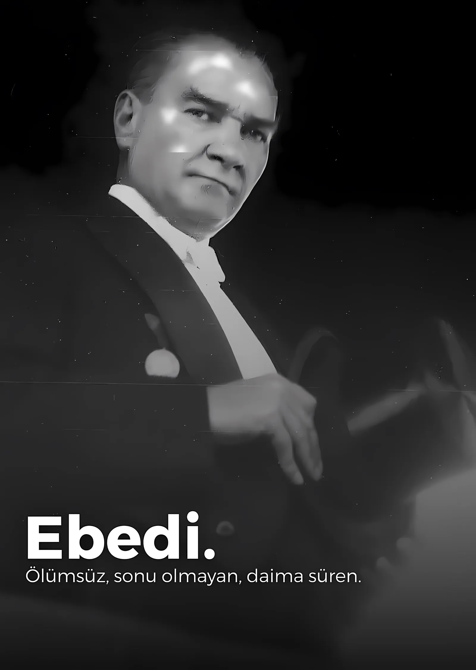 Atatürk: Ebedi metal tablo