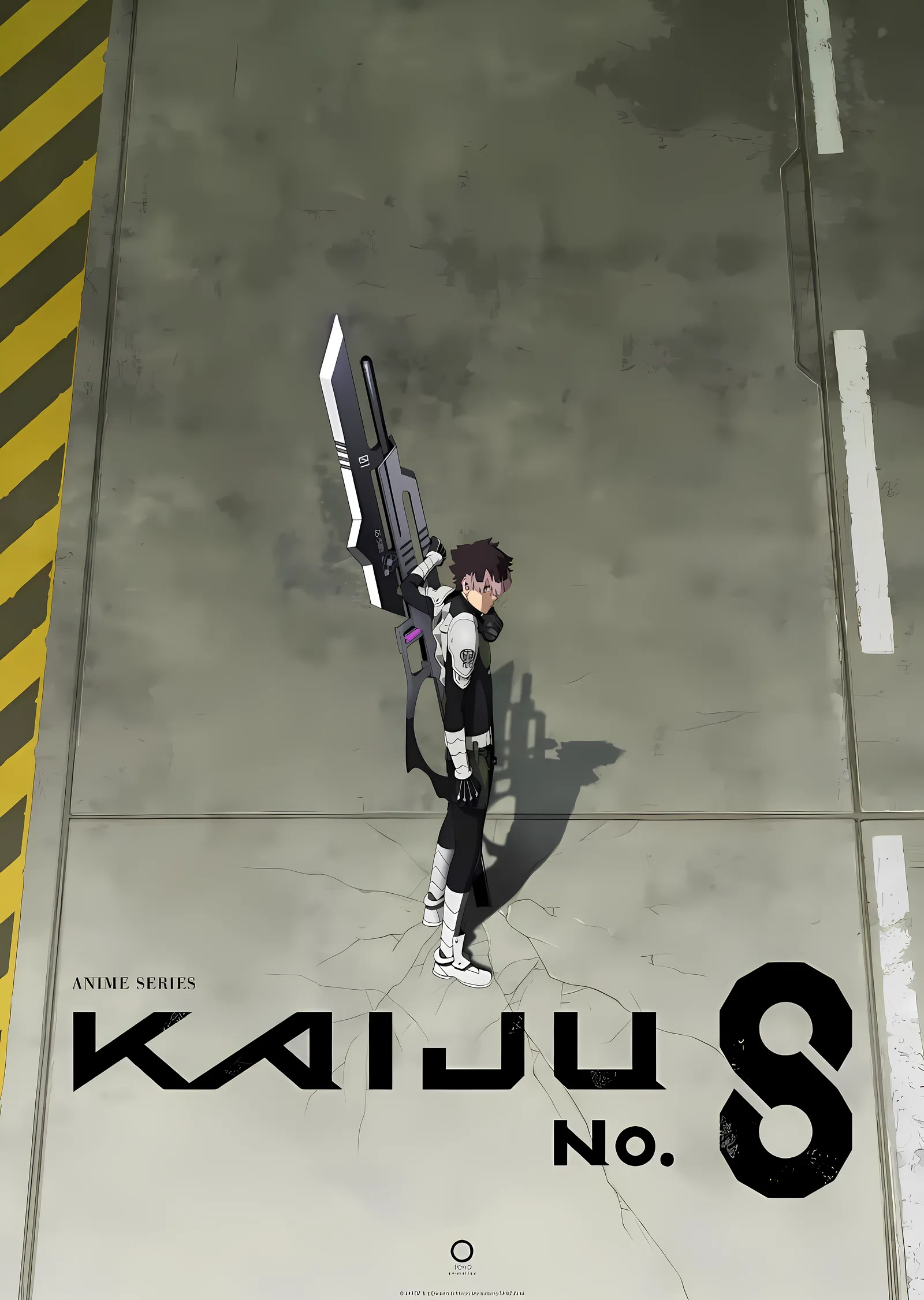 KAIJU No. 8: Şehir Bekçisi metal tablo