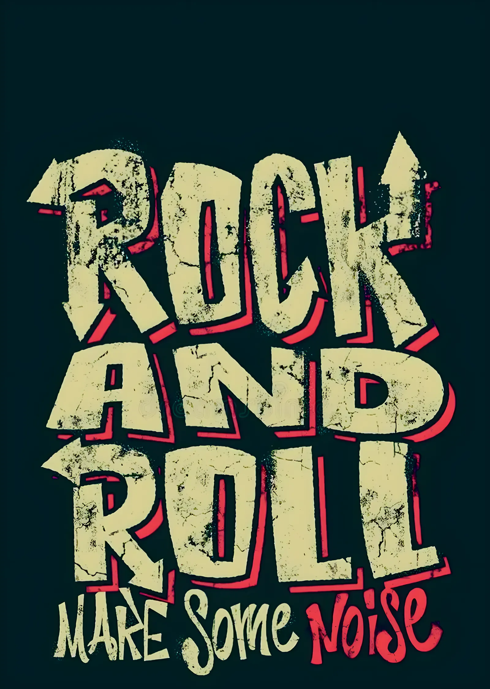 Rock and Roll: Make Some Noise metal tablo