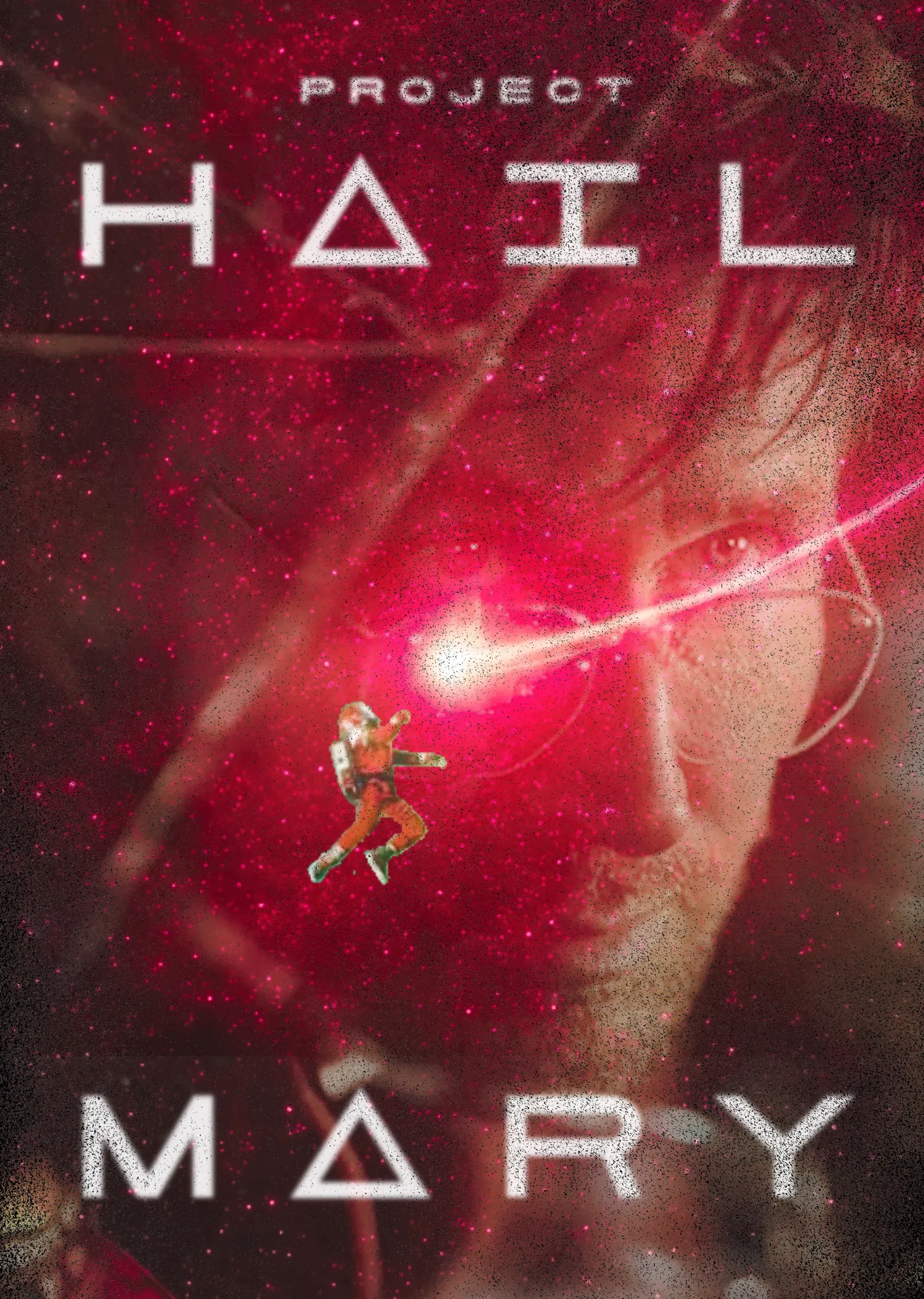 Project Hail Mary - Kızıl Bulutta Ryland Grace metal tablo