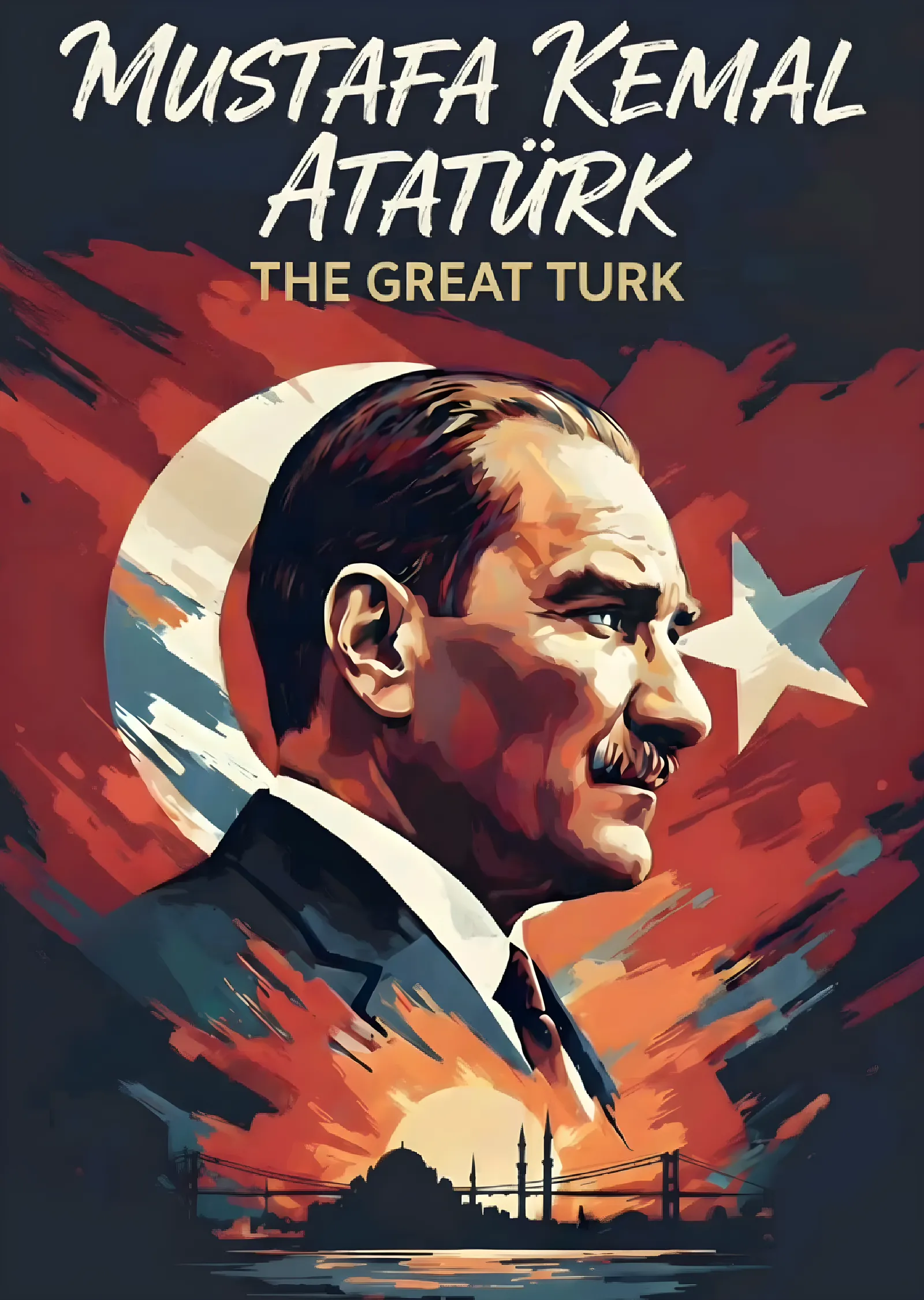 Mustafa Kemal Atatürk: The Great Turk metal tablo