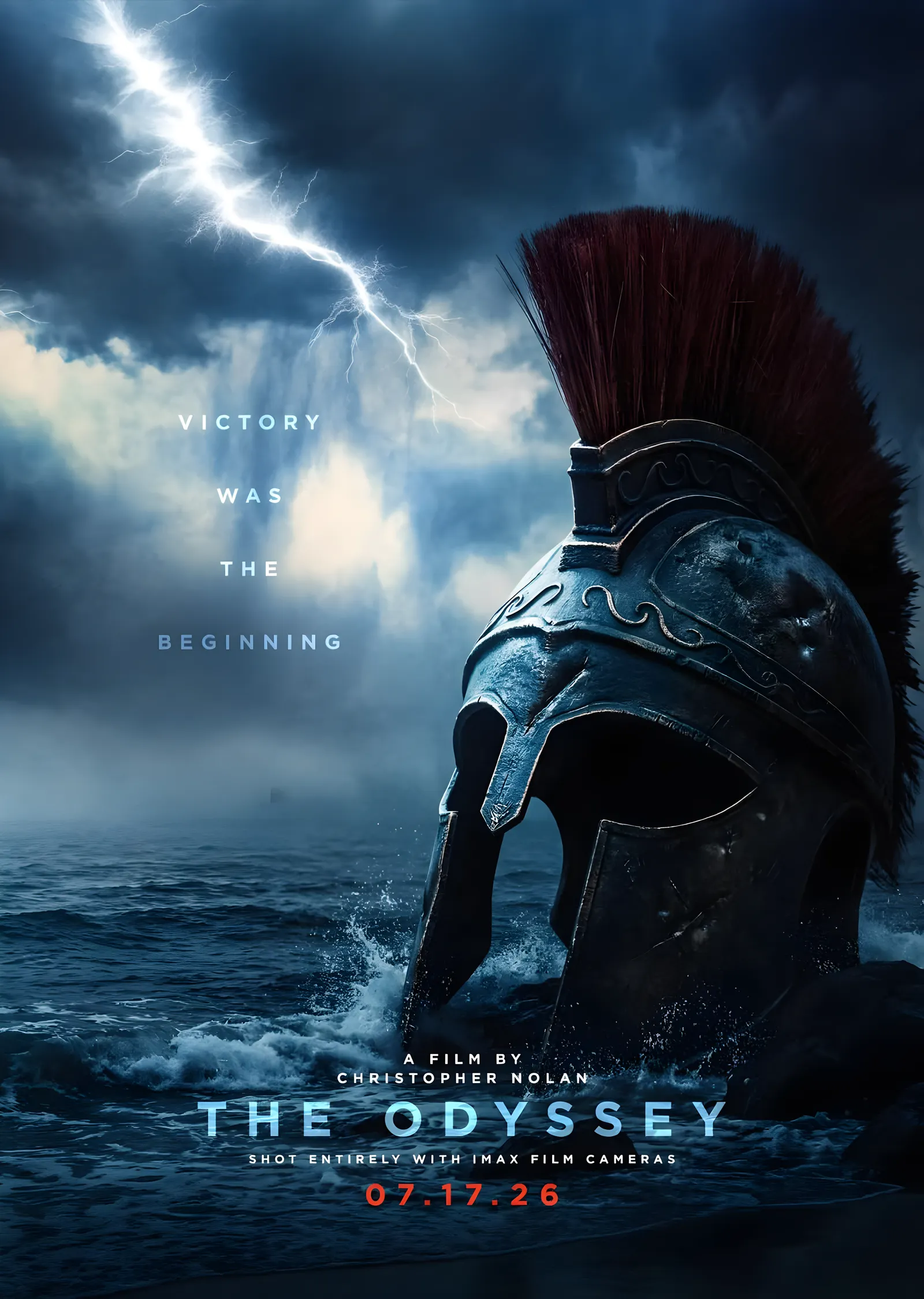 The Odyssey: Nolan'ın Destansı Görselliği metal tablo