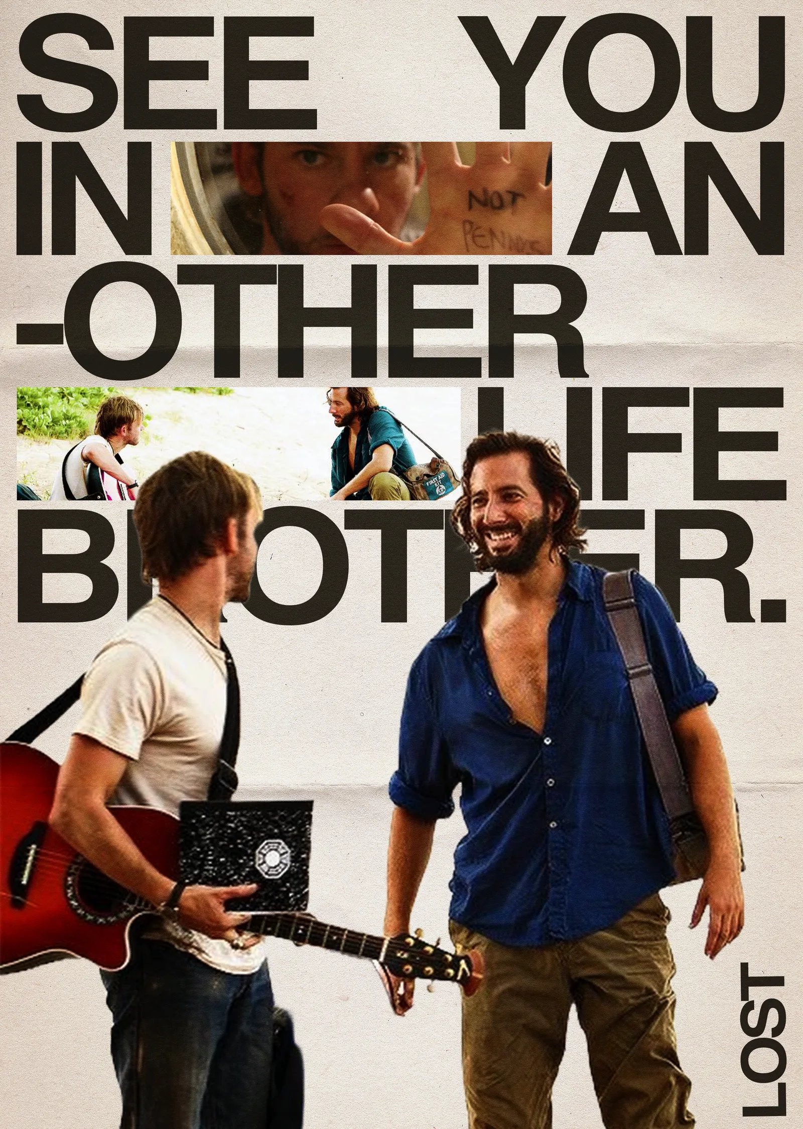 LOST: Charlie - See You in Another Life metal tablo