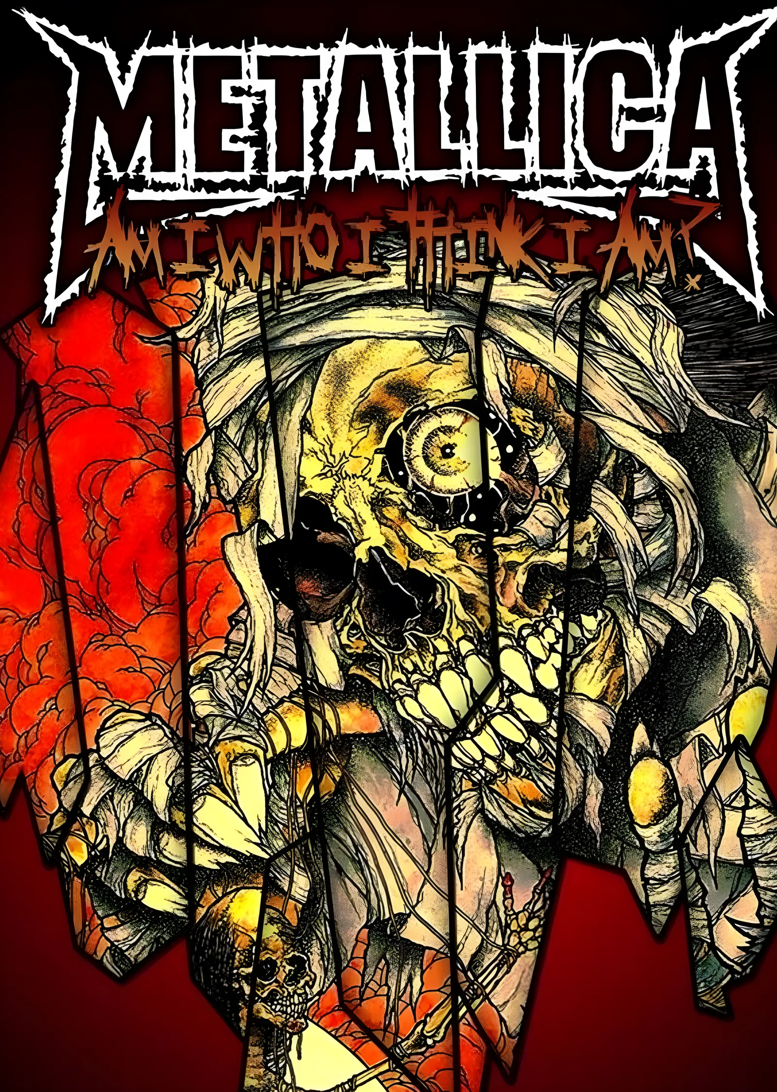 Metallica: Am I Who I Think I Am metal tablo