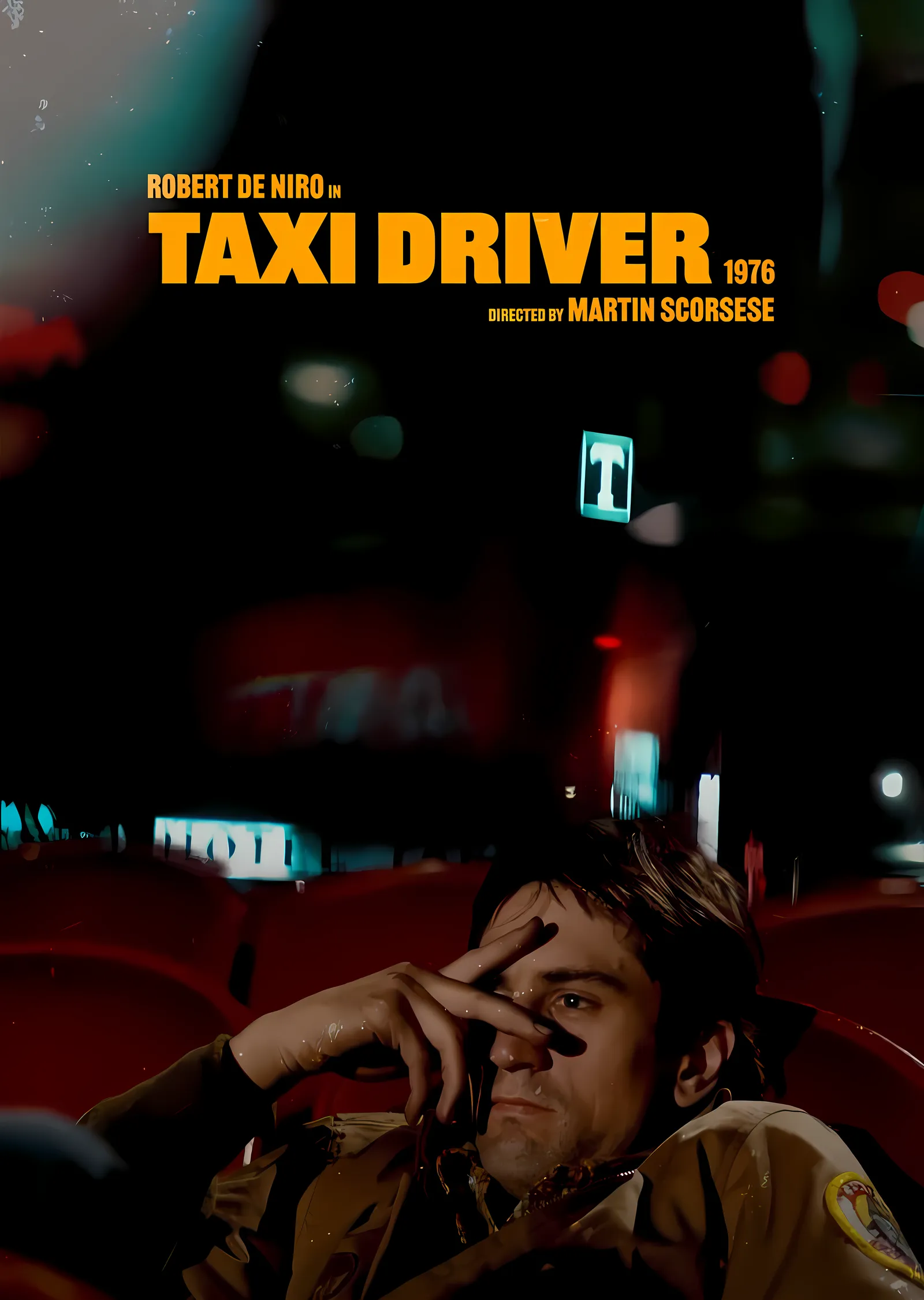 Taxi Driver: 1976 Filmi metal tablo