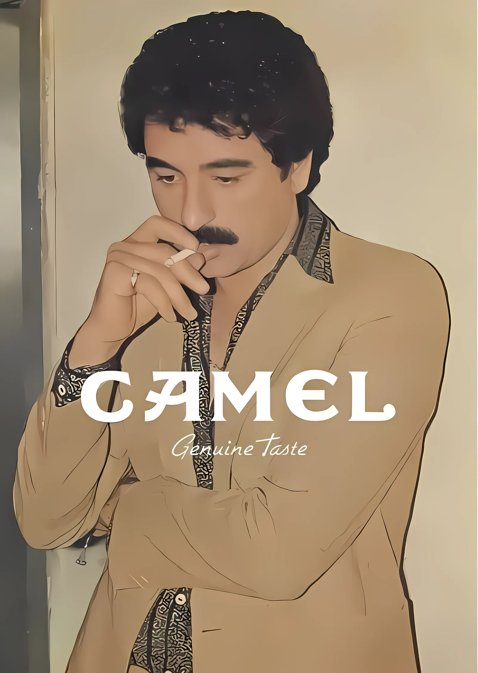 İbrahim Tatlıses | Camel metal tablo