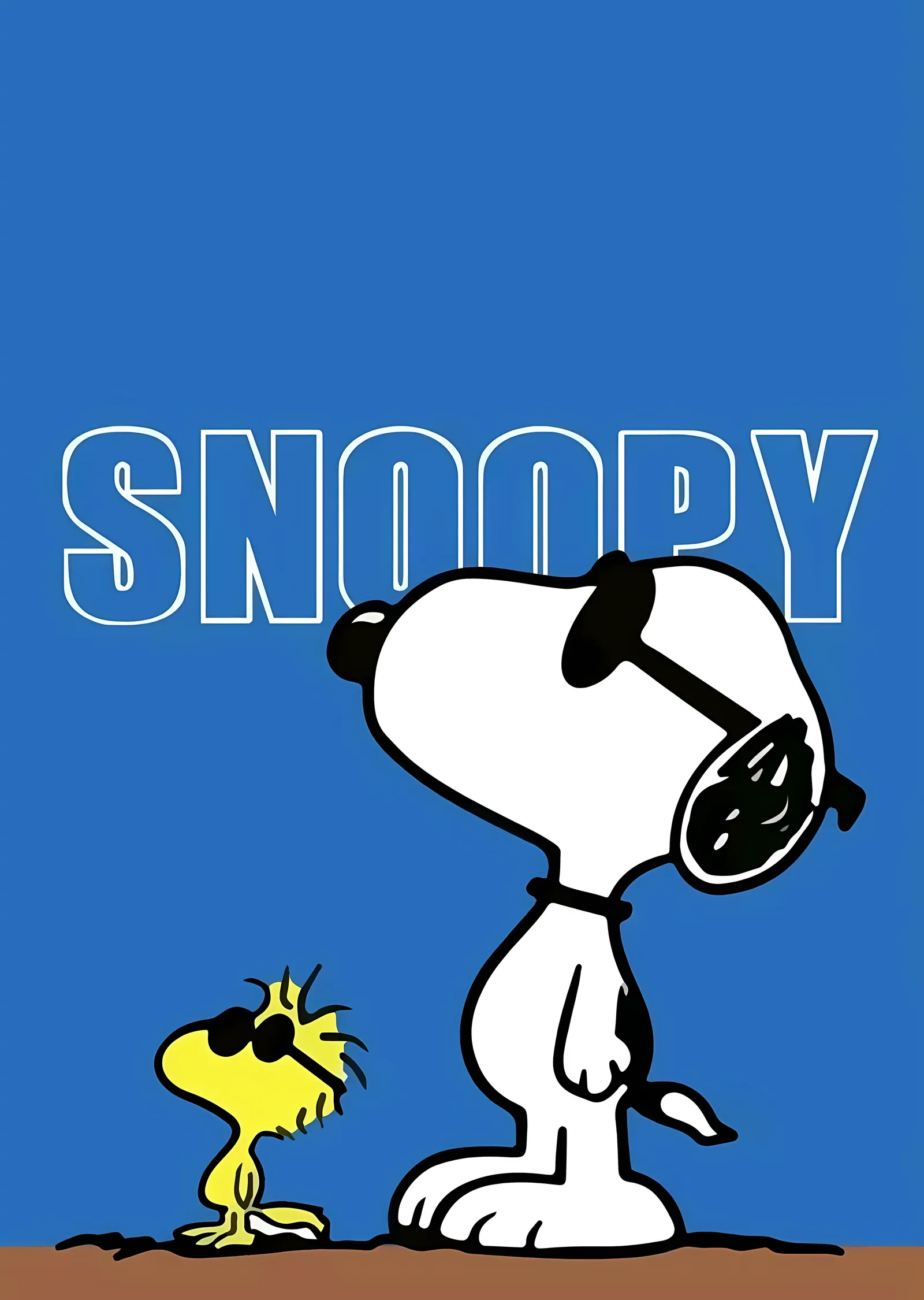 Snoopy metal tablo