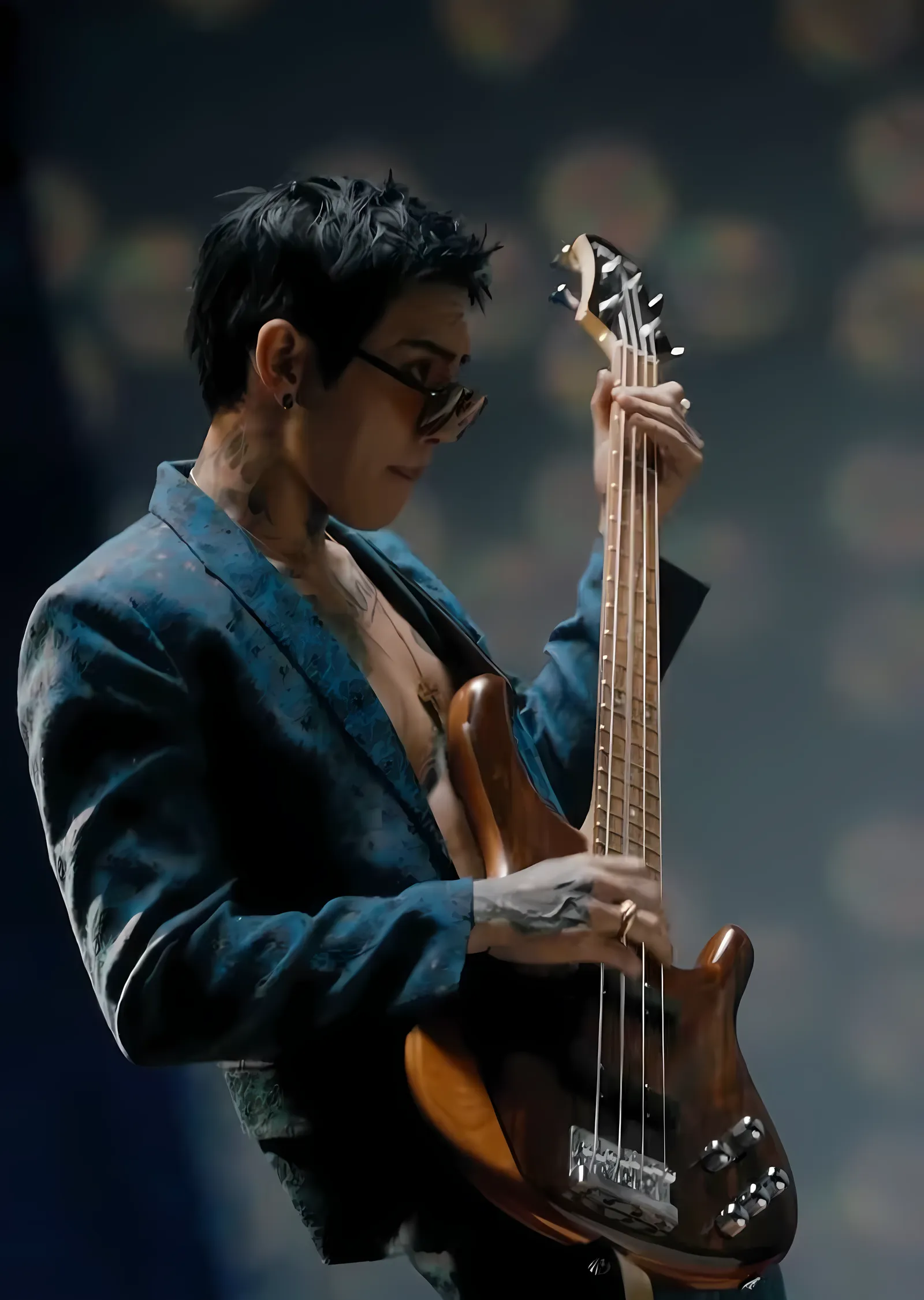 DPR IAN: Bas Gitar metal tablo