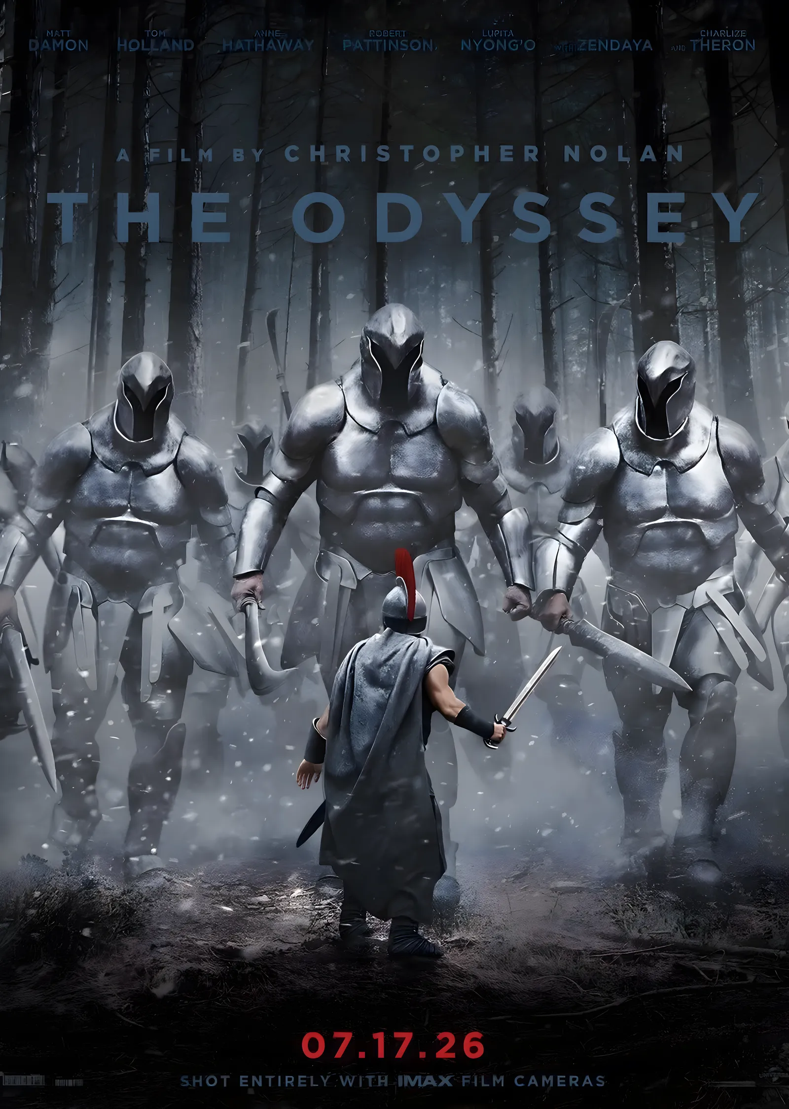 The Odyssey: Miğferli Ordu metal tablo