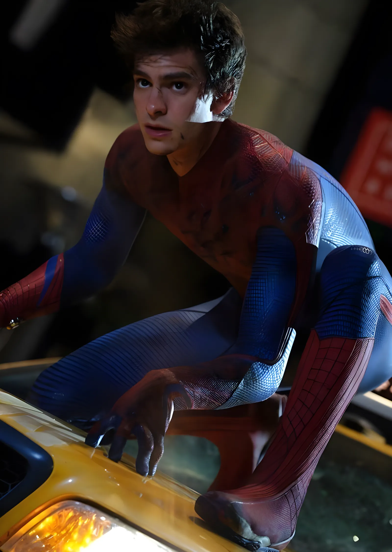 The Amazing Spider-Man: Taksi metal tablo
