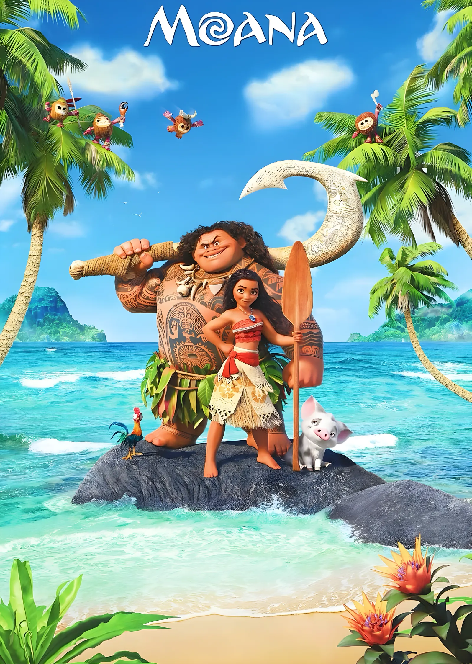 Moana metal tablo